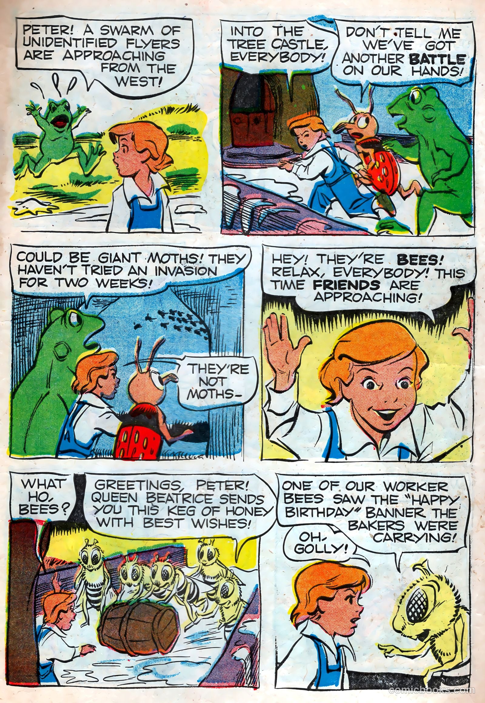 The Adventures of Peter Wheat #58 (1956) — page 13 of 16