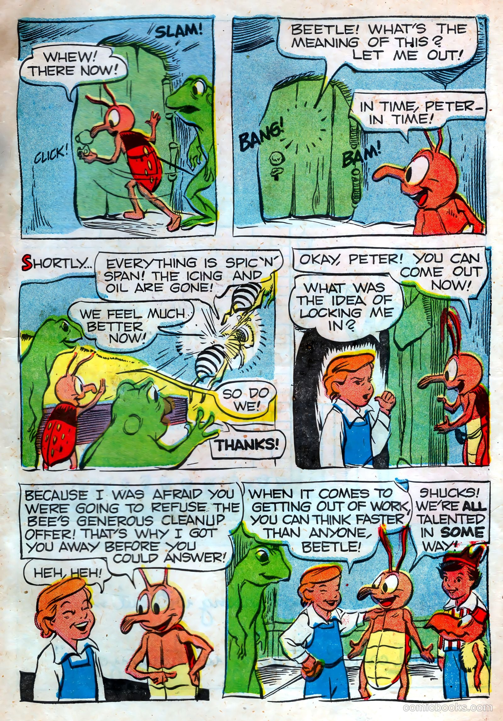 The Adventures of Peter Wheat #58 (1956) — page 15 of 16