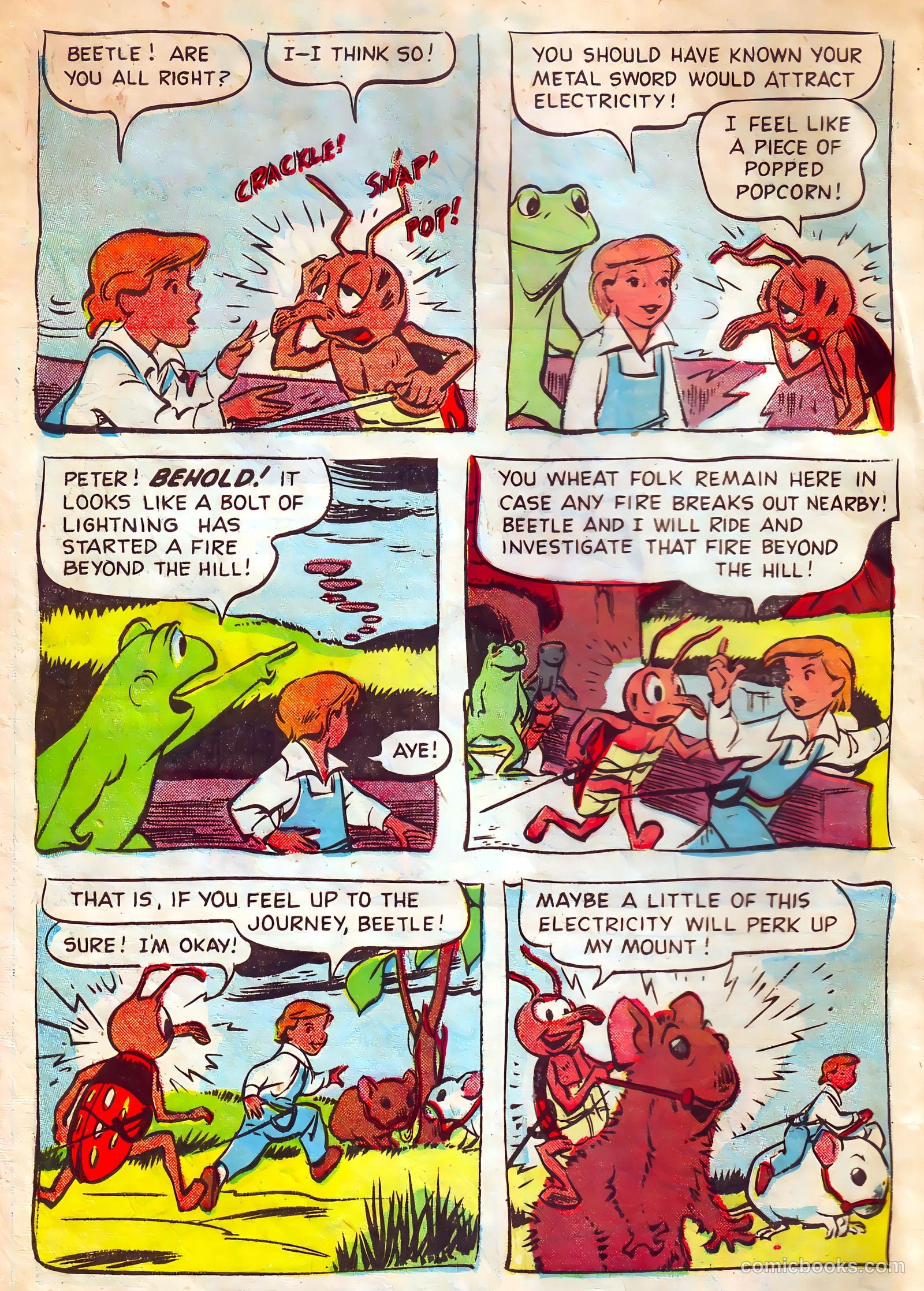 The Adventures of Peter Wheat #59 (1956) — page 2 of 16