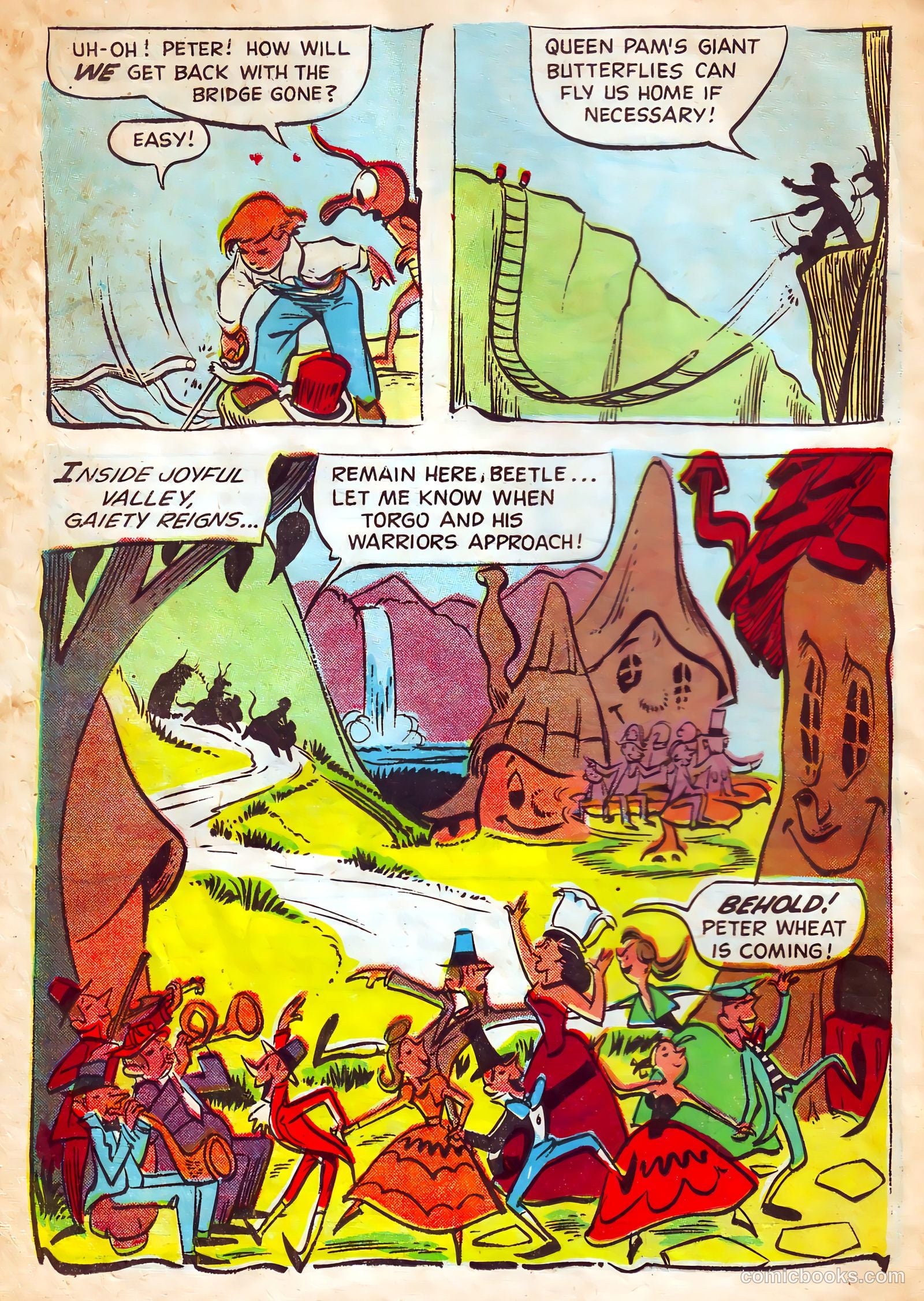 The Adventures of Peter Wheat #59 (1956) — page 6 of 16