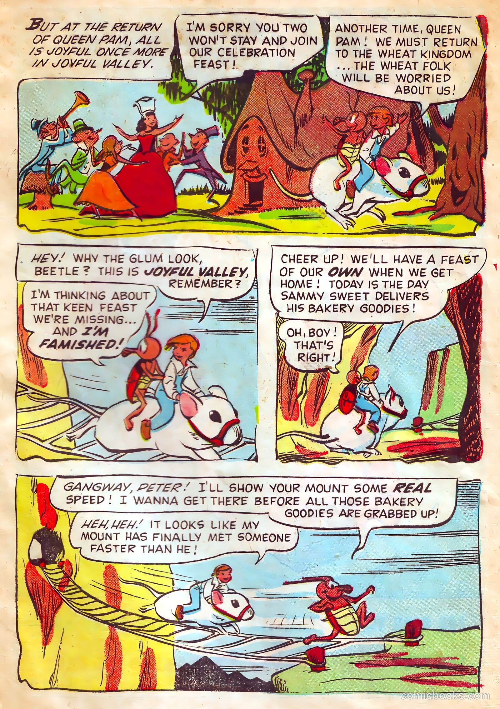 The Adventures of Peter Wheat #59 (1956) — page 15 of 16