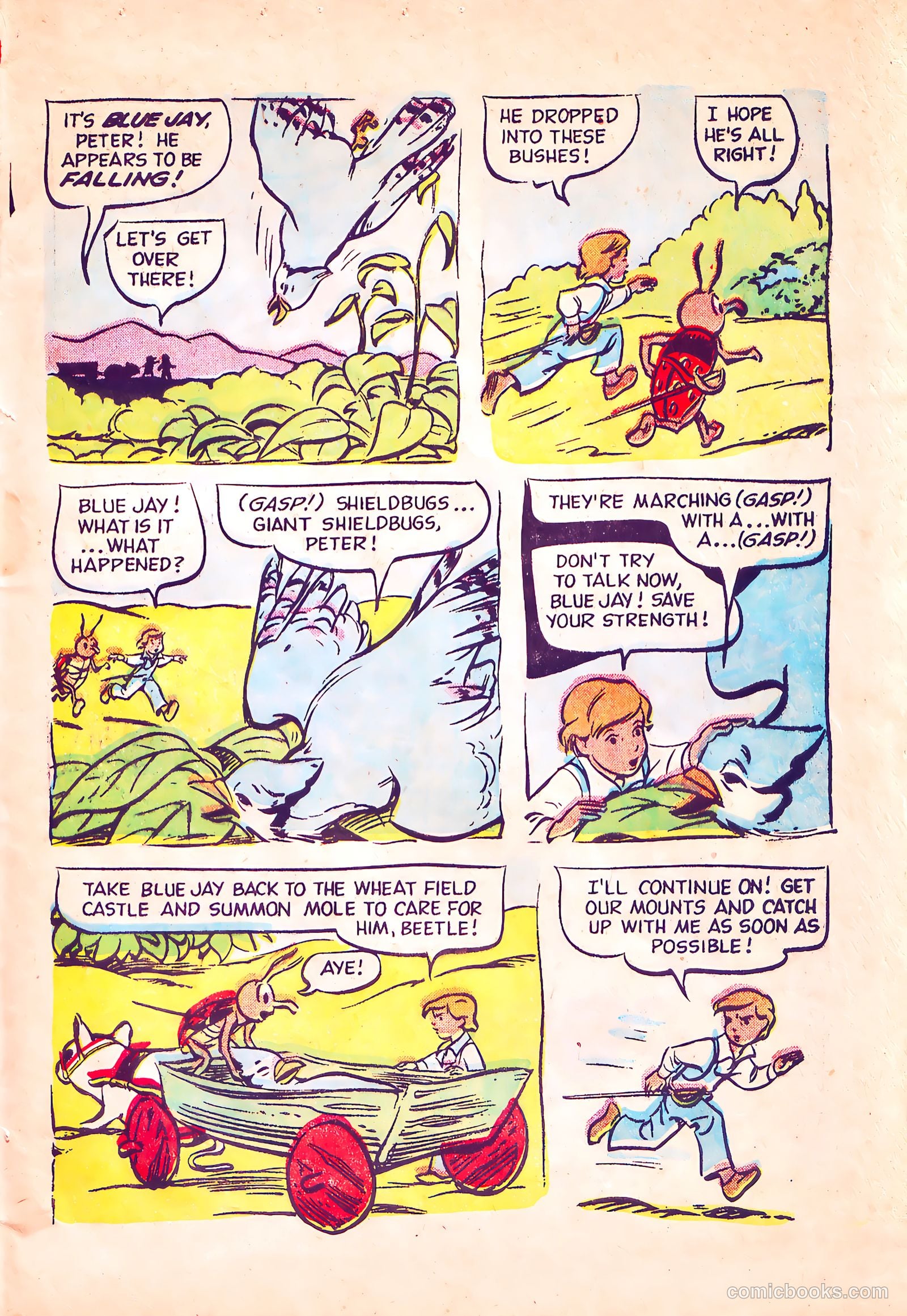 The Adventures of Peter Wheat #60 (1956) — page 3 of 16
