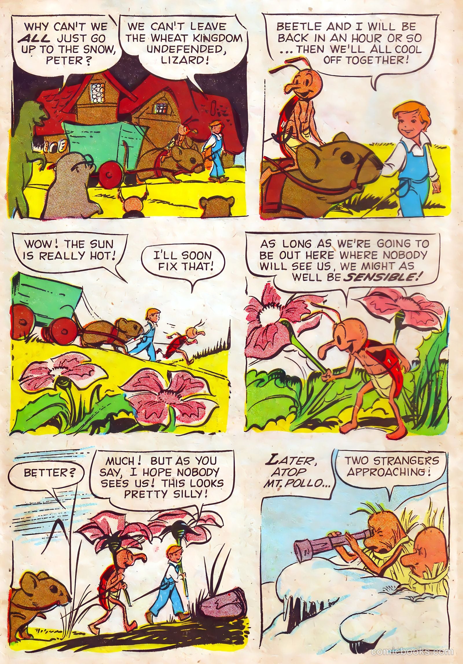 The Adventures of Peter Wheat #61 (1956) — page 2 of 16