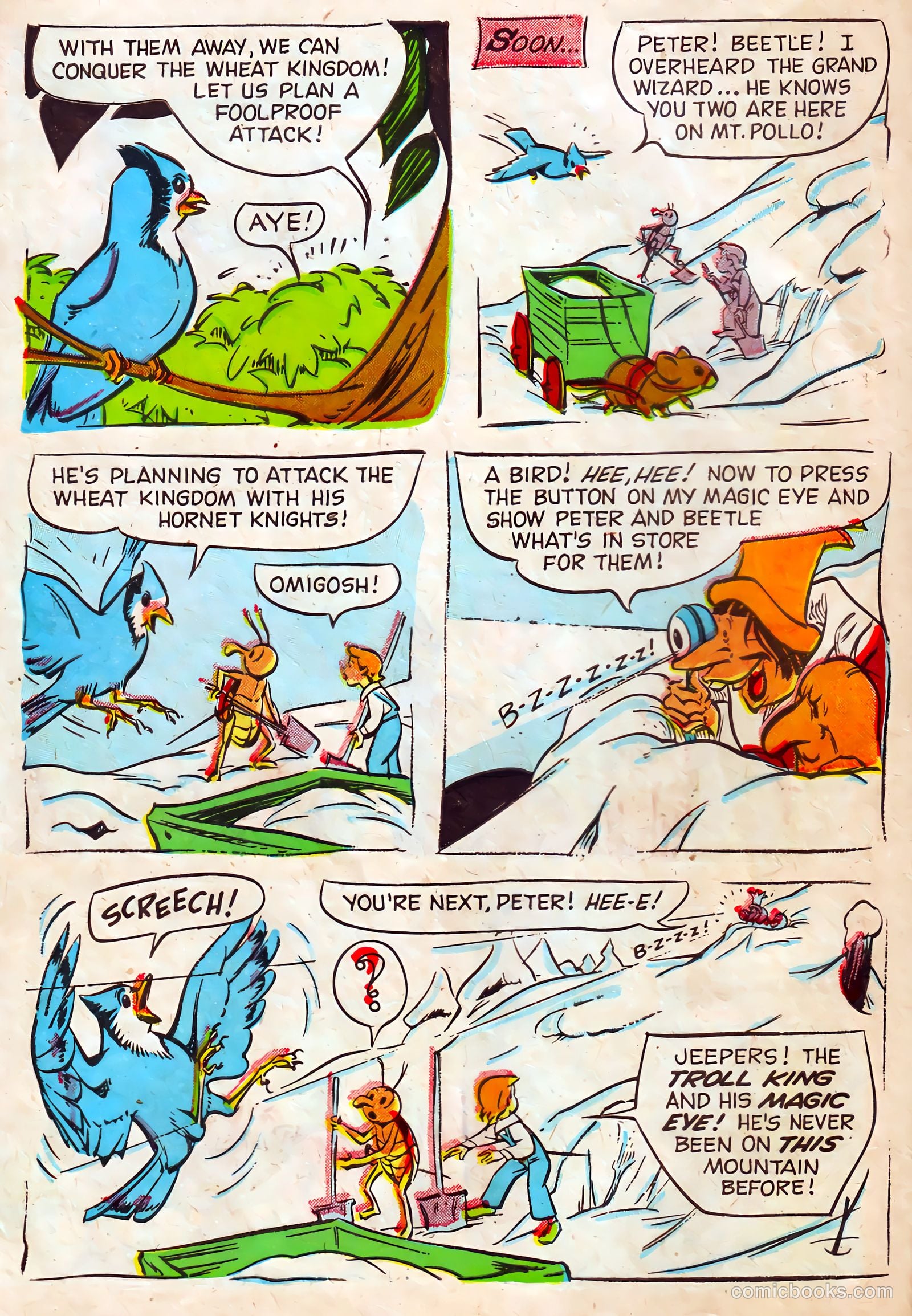 The Adventures of Peter Wheat #61 (1956) — page 4 of 16