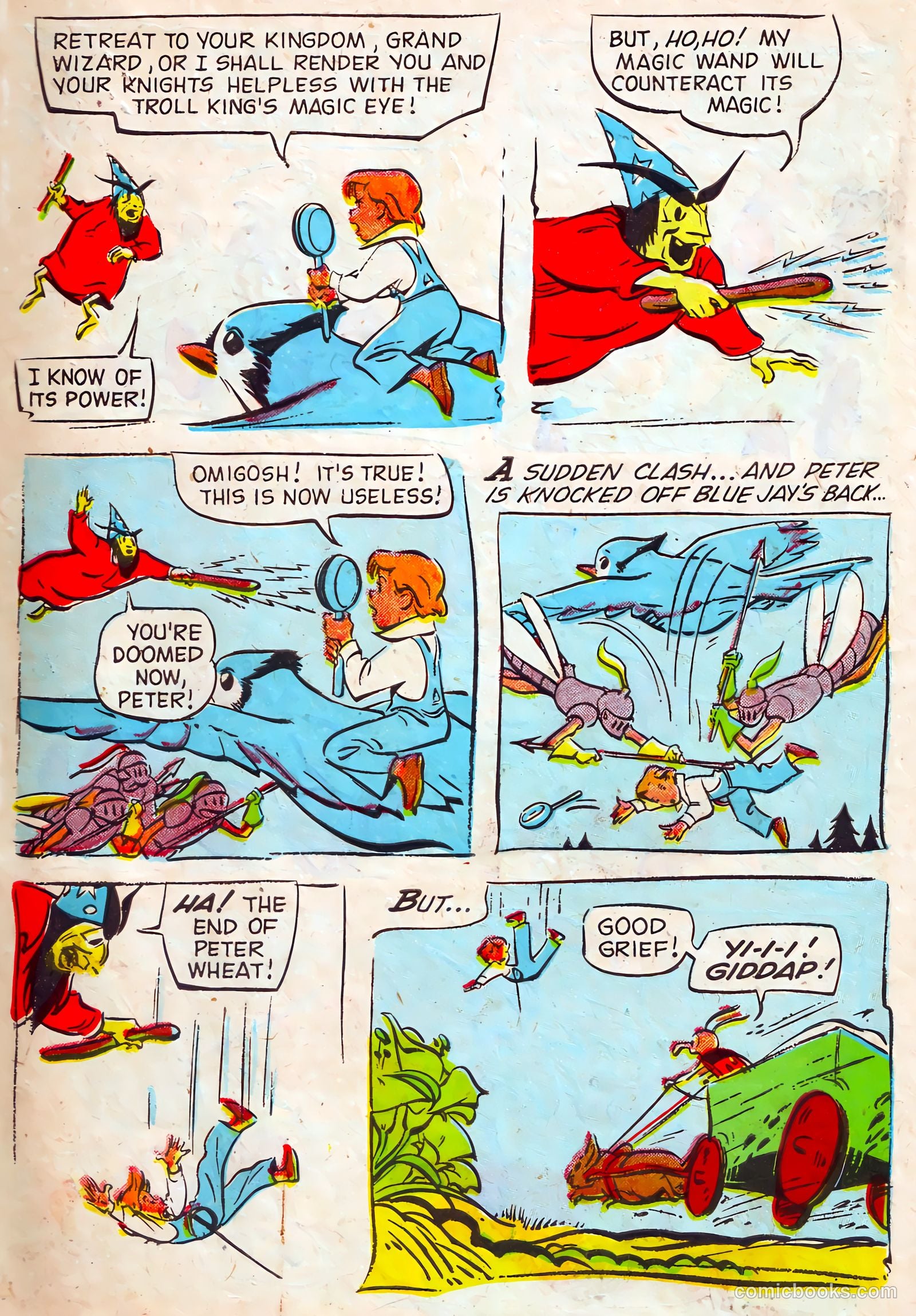 The Adventures of Peter Wheat #61 (1956) — page 13 of 16