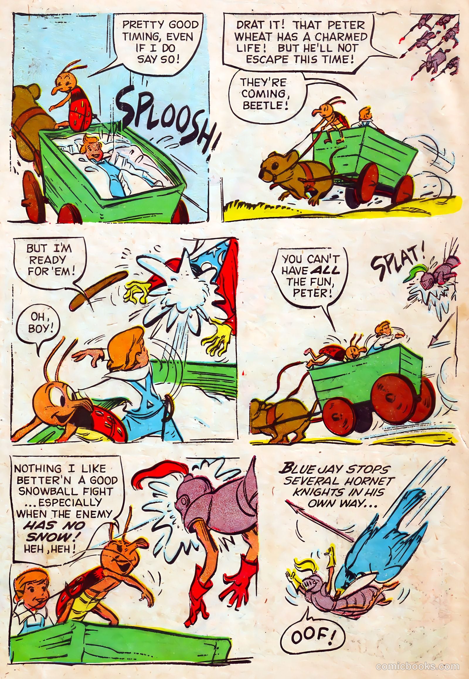 The Adventures of Peter Wheat #61 (1956) — page 14 of 16