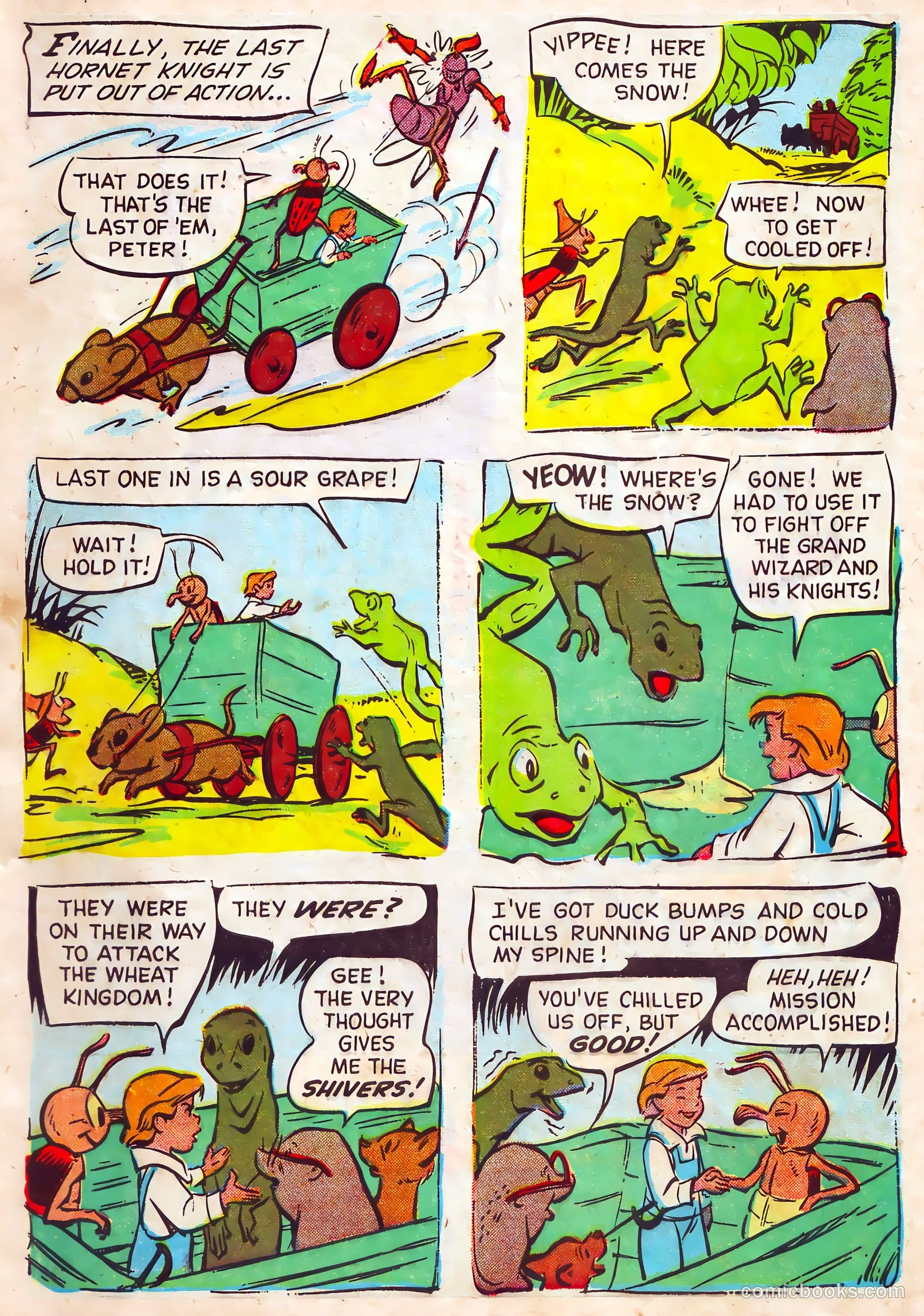 The Adventures of Peter Wheat #61 (1956) — page 15 of 16