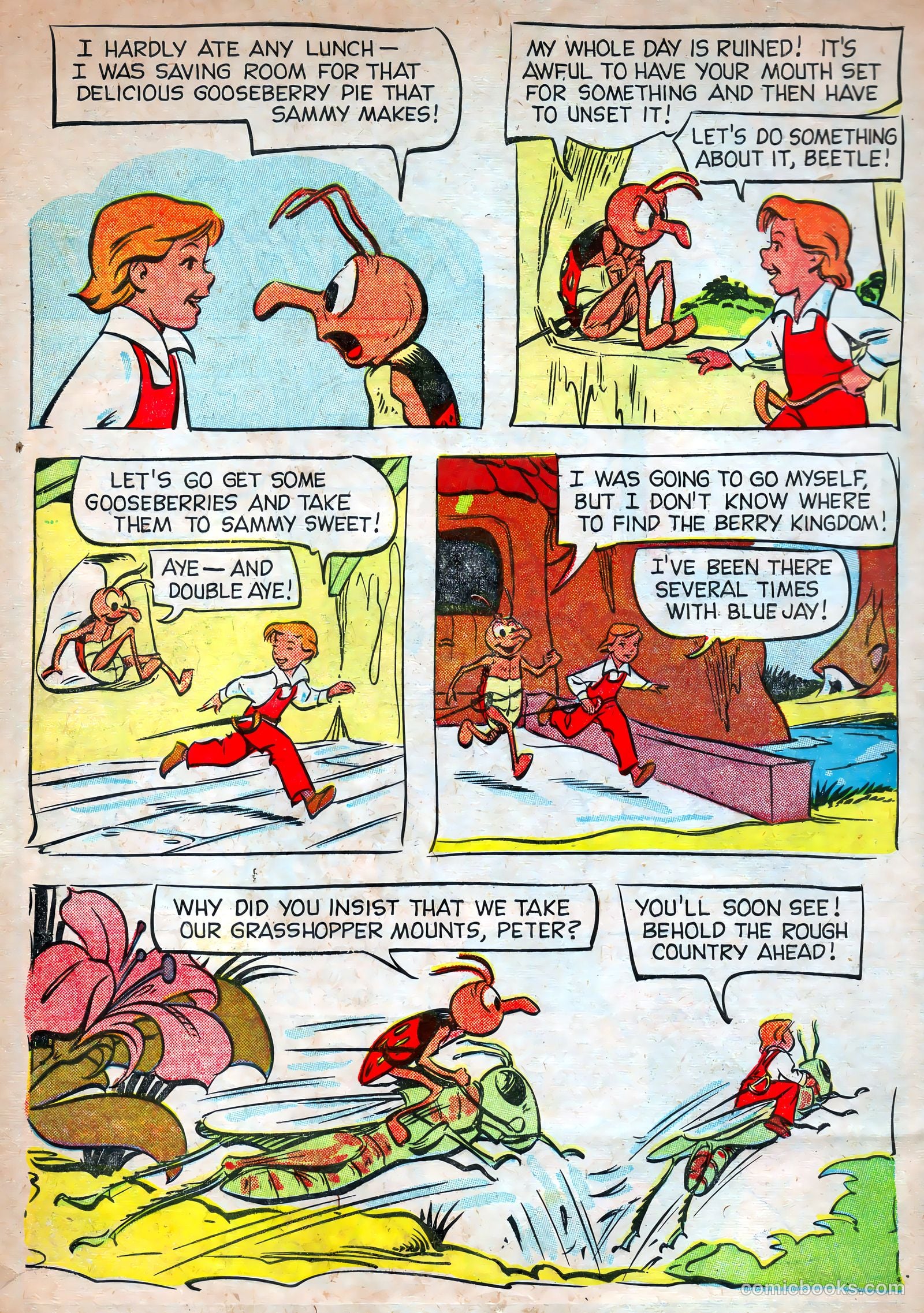 The Adventures of Peter Wheat #62 (1956) — page 2 of 16