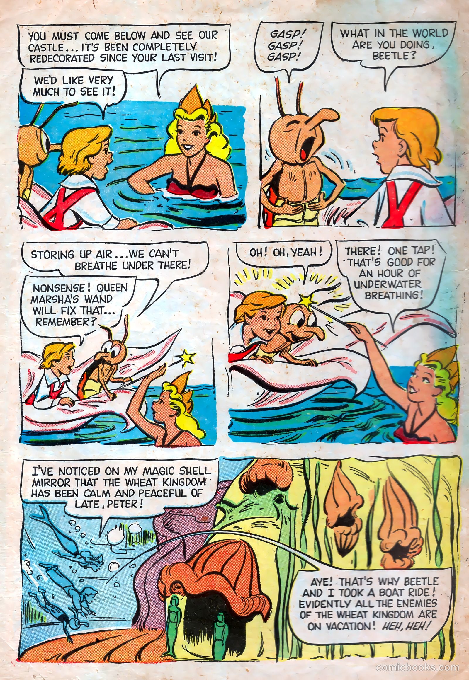 The Adventures of Peter Wheat #63 (1956) — page 2 of 16