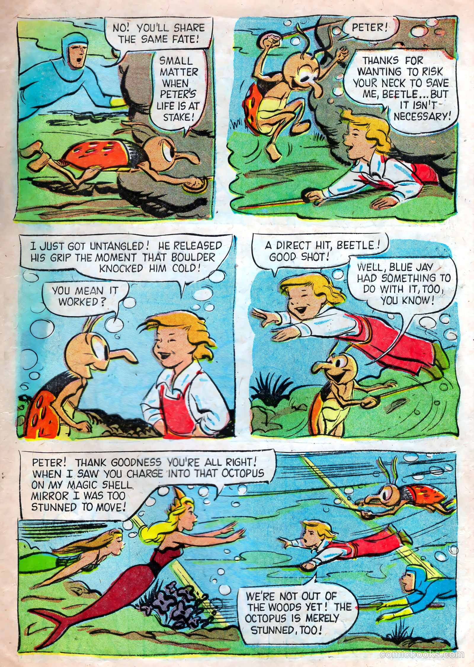 The Adventures of Peter Wheat #63 (1956) — page 13 of 16