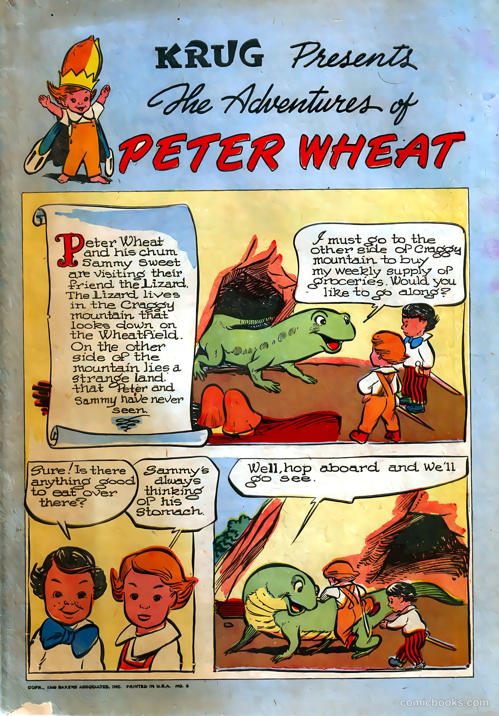The Adventures of Peter Wheat #8 cover