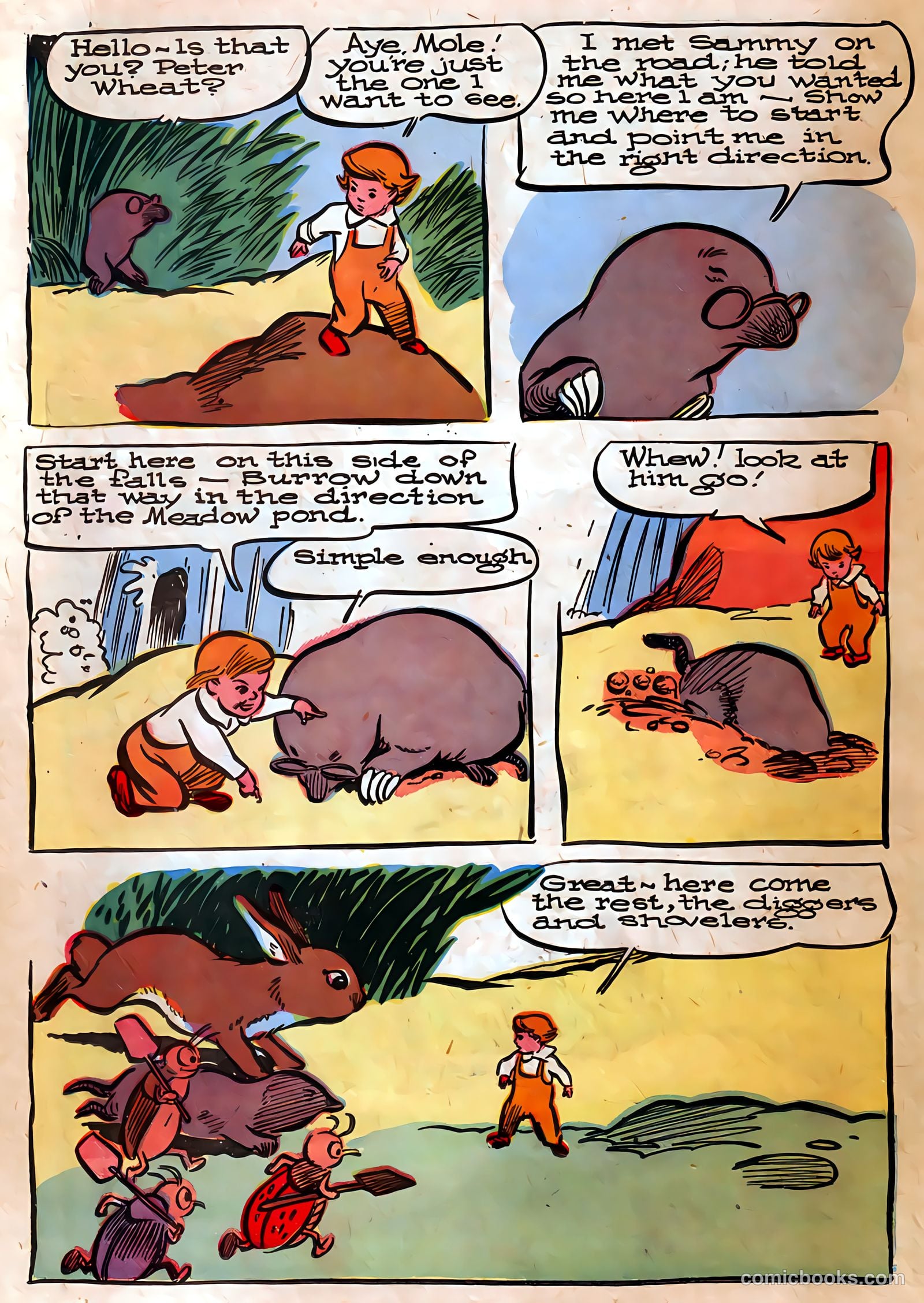 The Adventures of Peter Wheat #8 (1948) — page 12 of 16