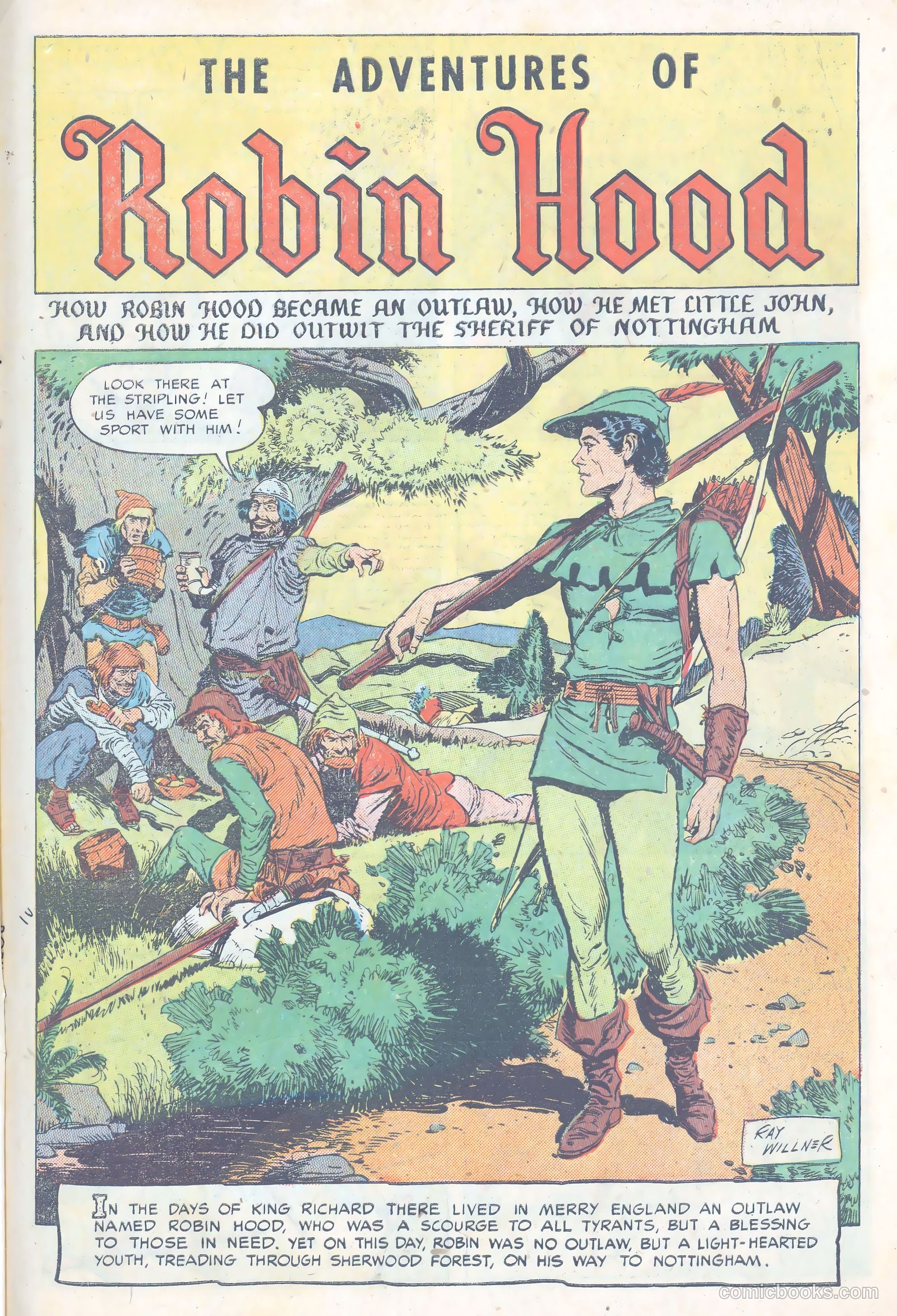 The Adventures of Robin Hood #1 — page 3 of 36