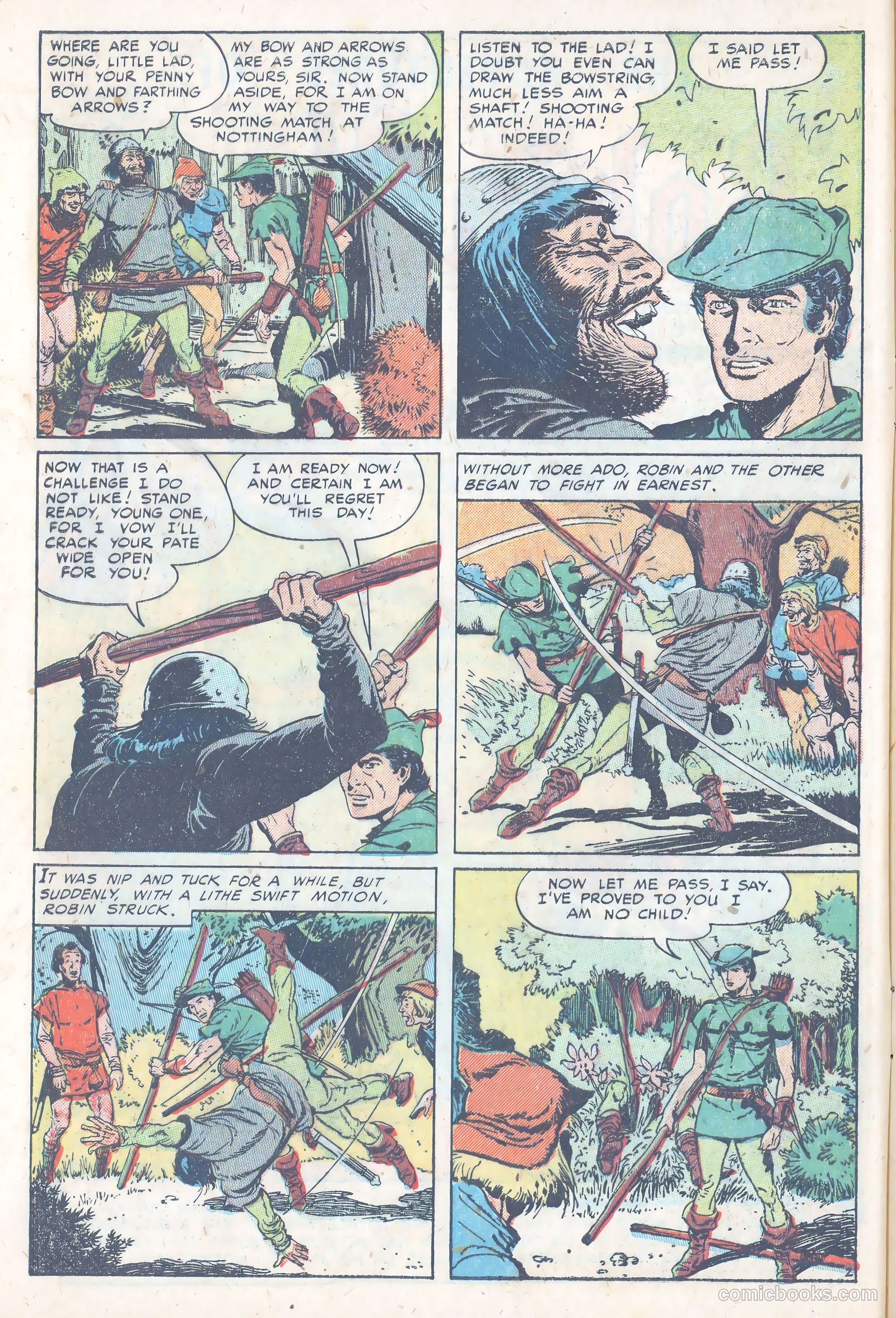 The Adventures of Robin Hood #1 — page 4 of 36