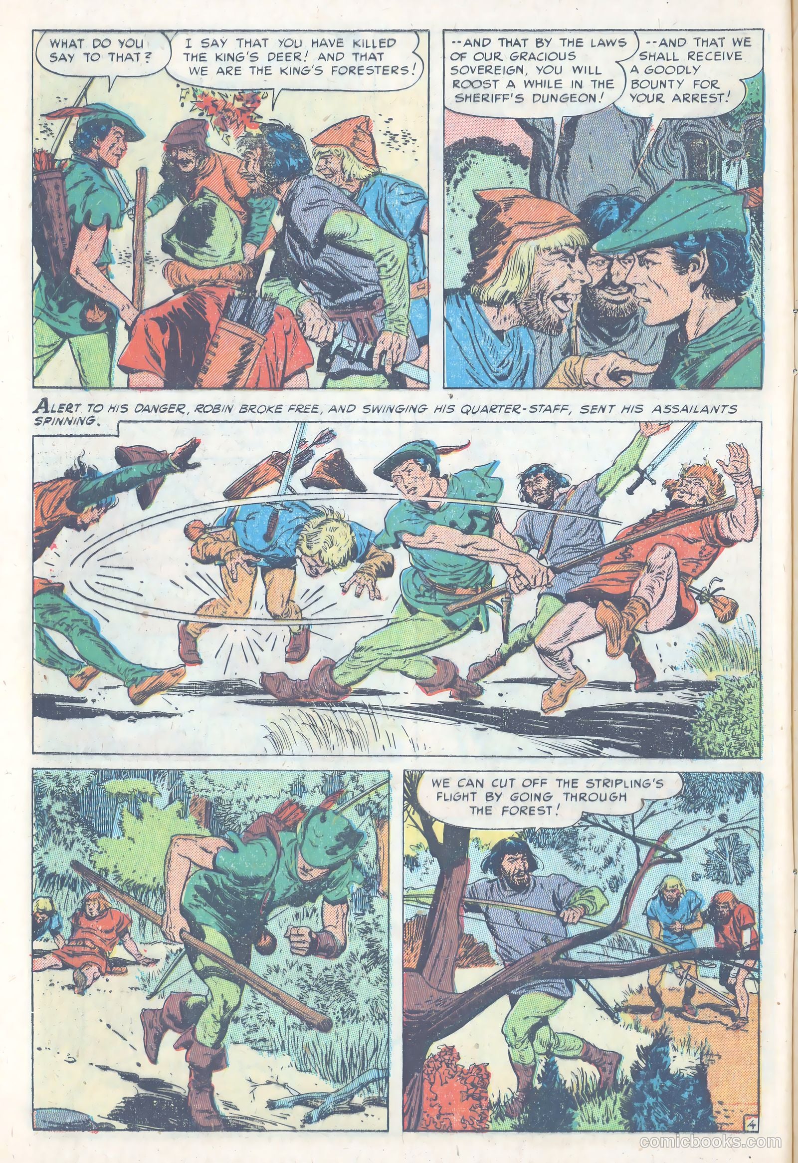 The Adventures of Robin Hood #1 — page 6 of 36