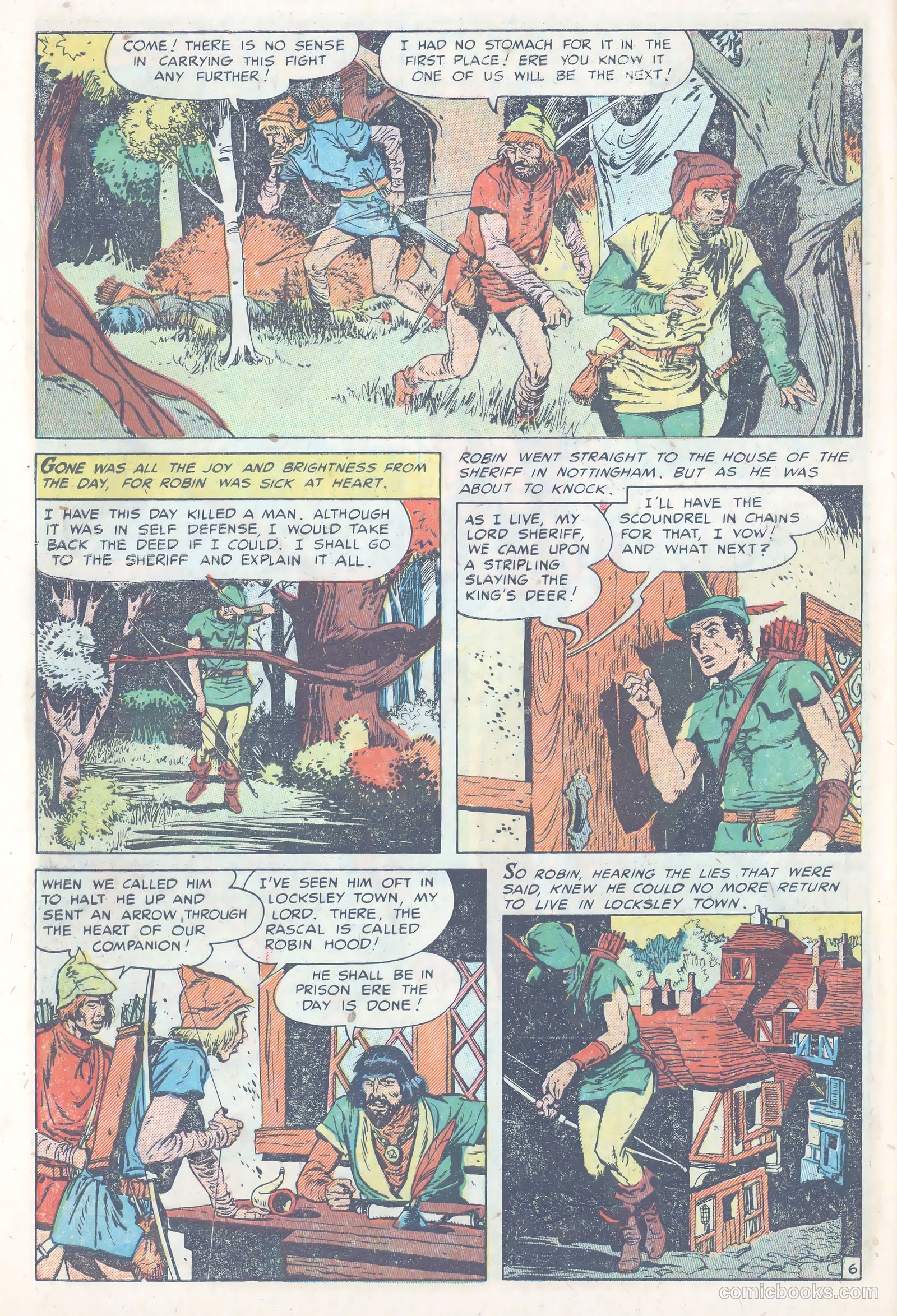 The Adventures of Robin Hood #1 — page 8 of 36