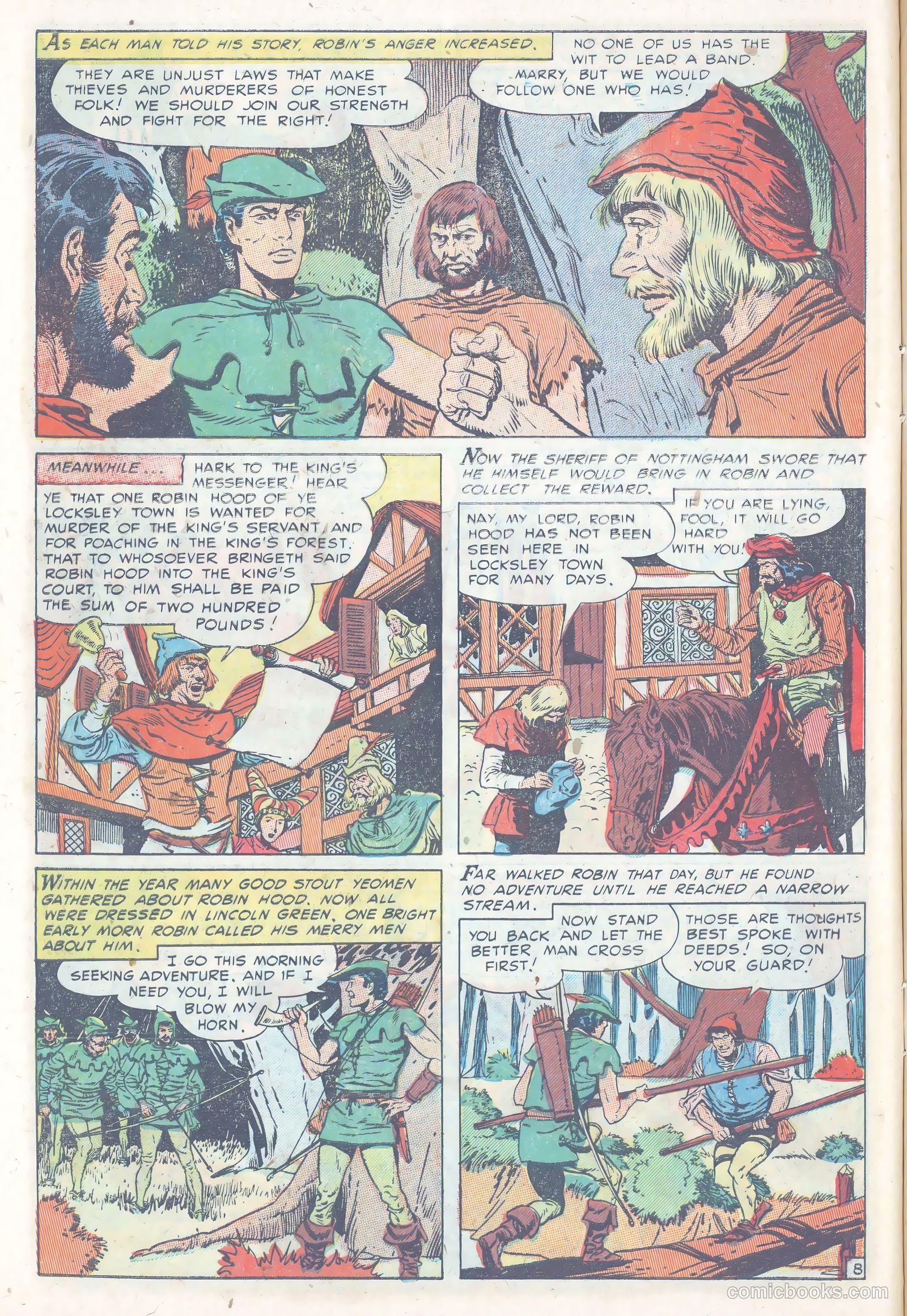 The Adventures of Robin Hood #1 — page 10 of 36