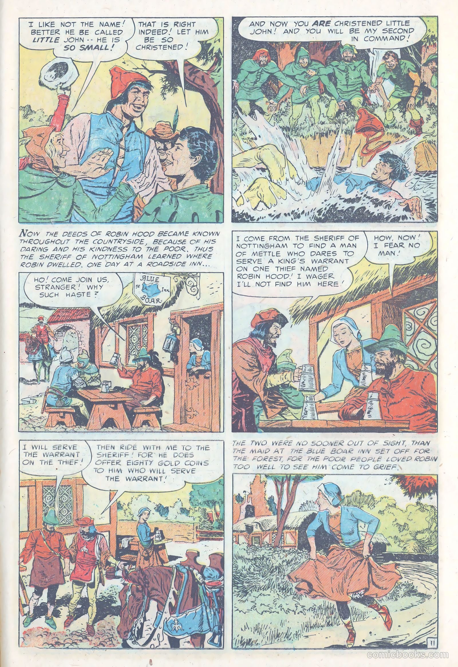 The Adventures of Robin Hood #1 — page 13 of 36