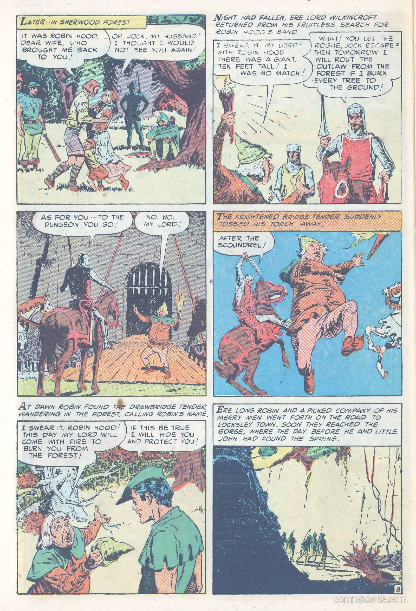 The Adventures of Robin Hood #1 — page 32 of 36