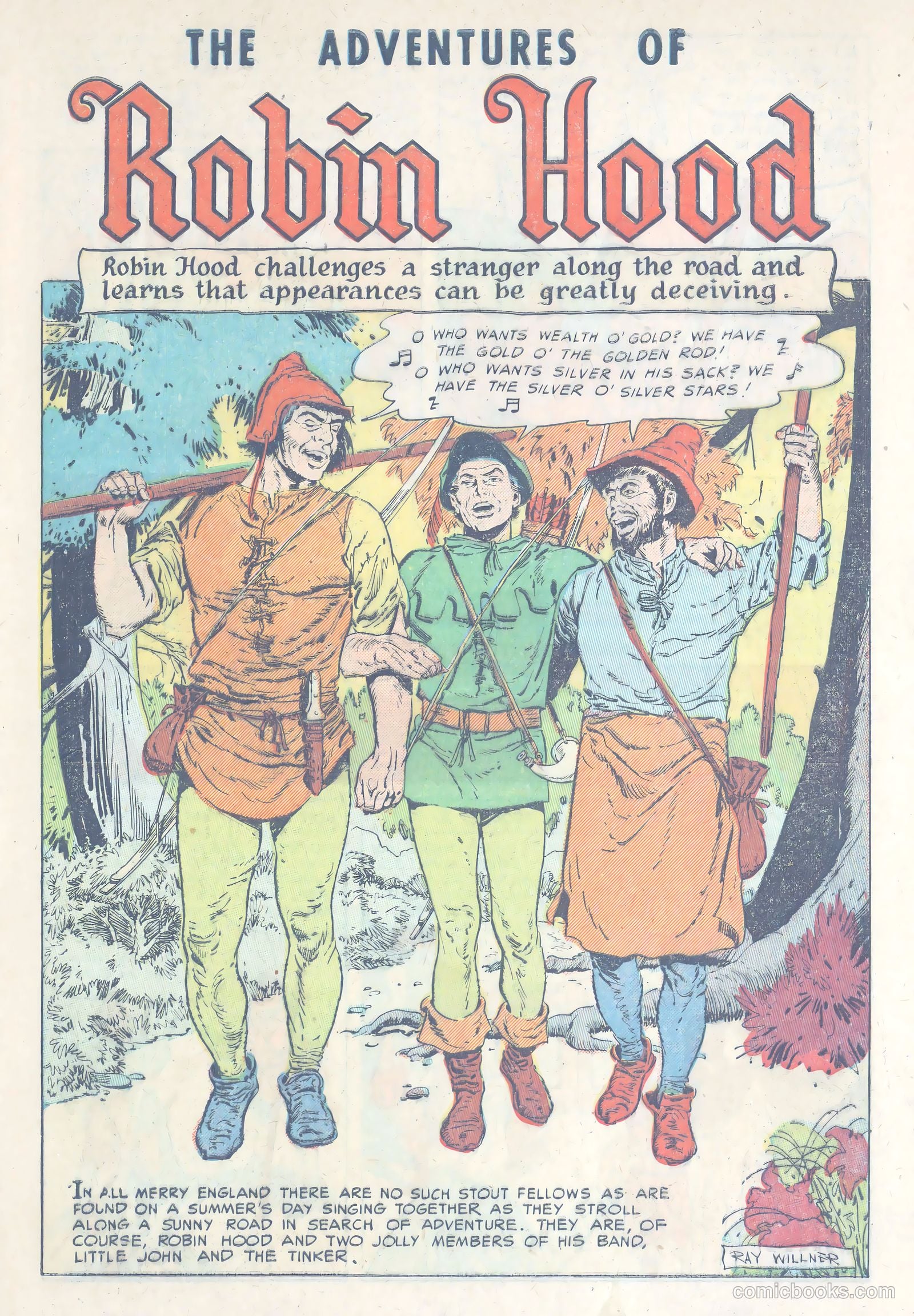 The Adventures of Robin Hood #2 (1956) — page 3 of 36
