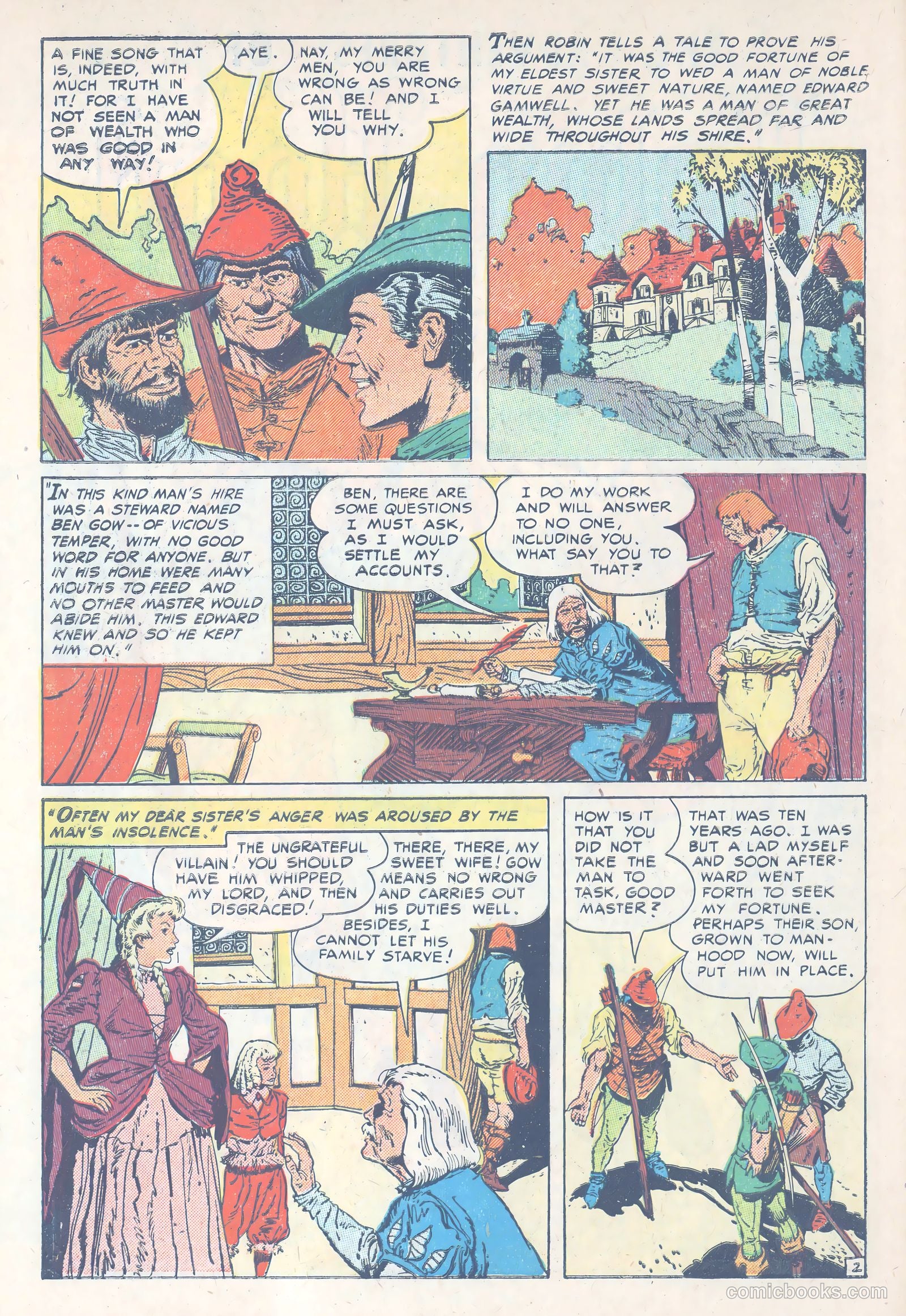 The Adventures of Robin Hood #2 (1956) — page 4 of 36