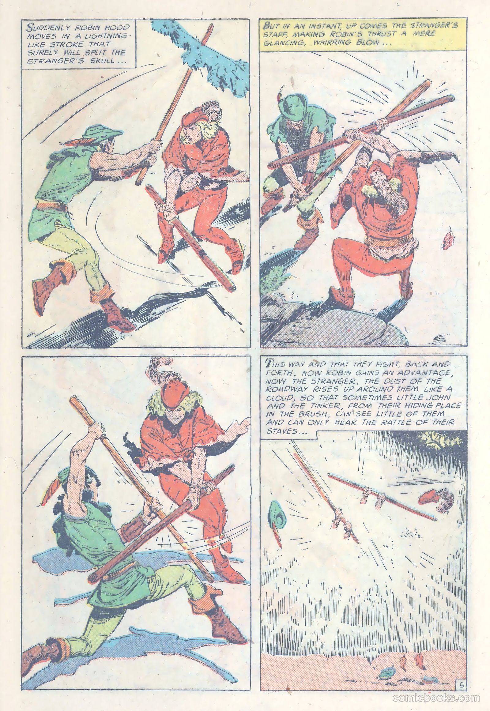 The Adventures of Robin Hood #2 (1956) — page 7 of 36