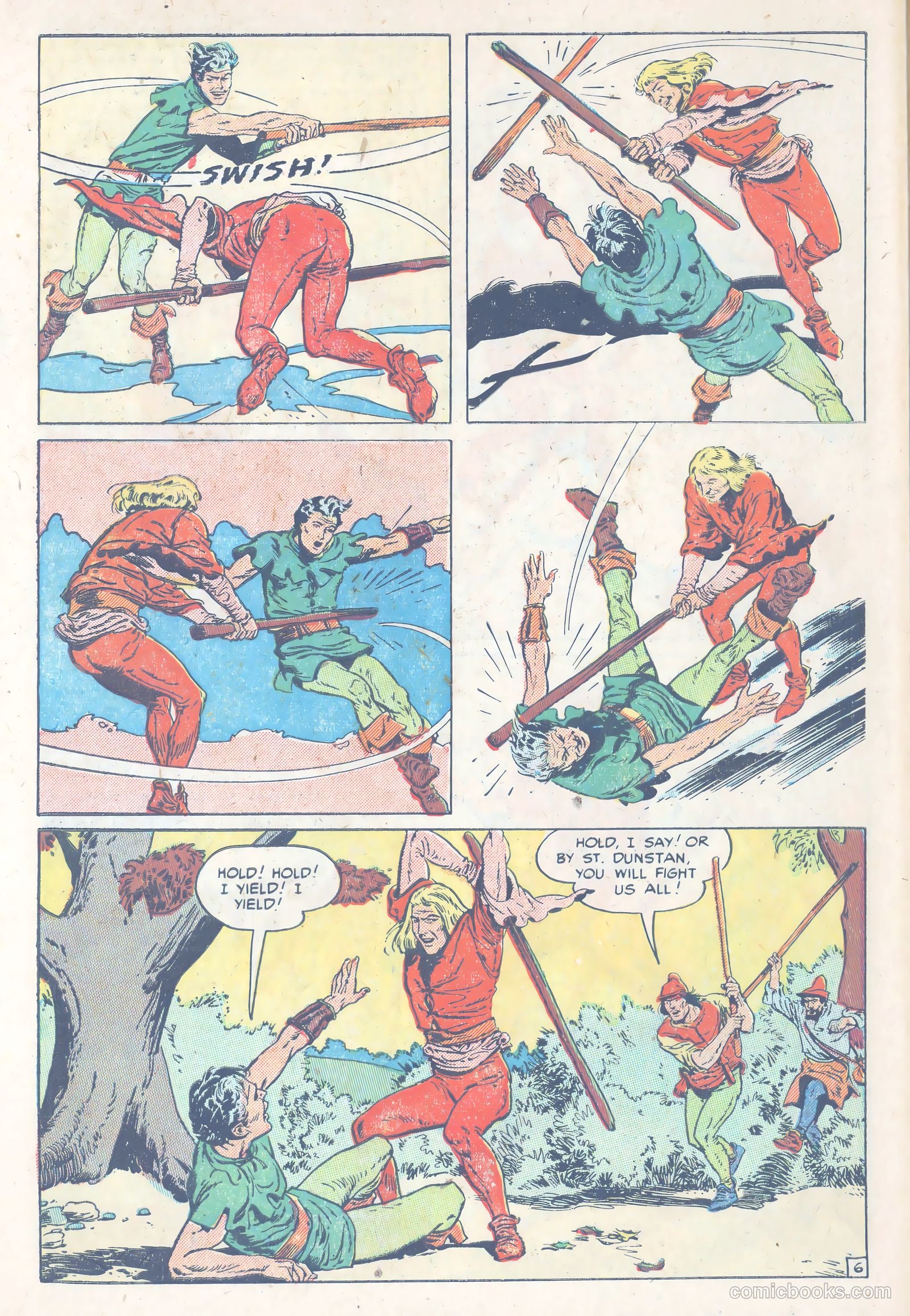 The Adventures of Robin Hood #2 (1956) — page 8 of 36