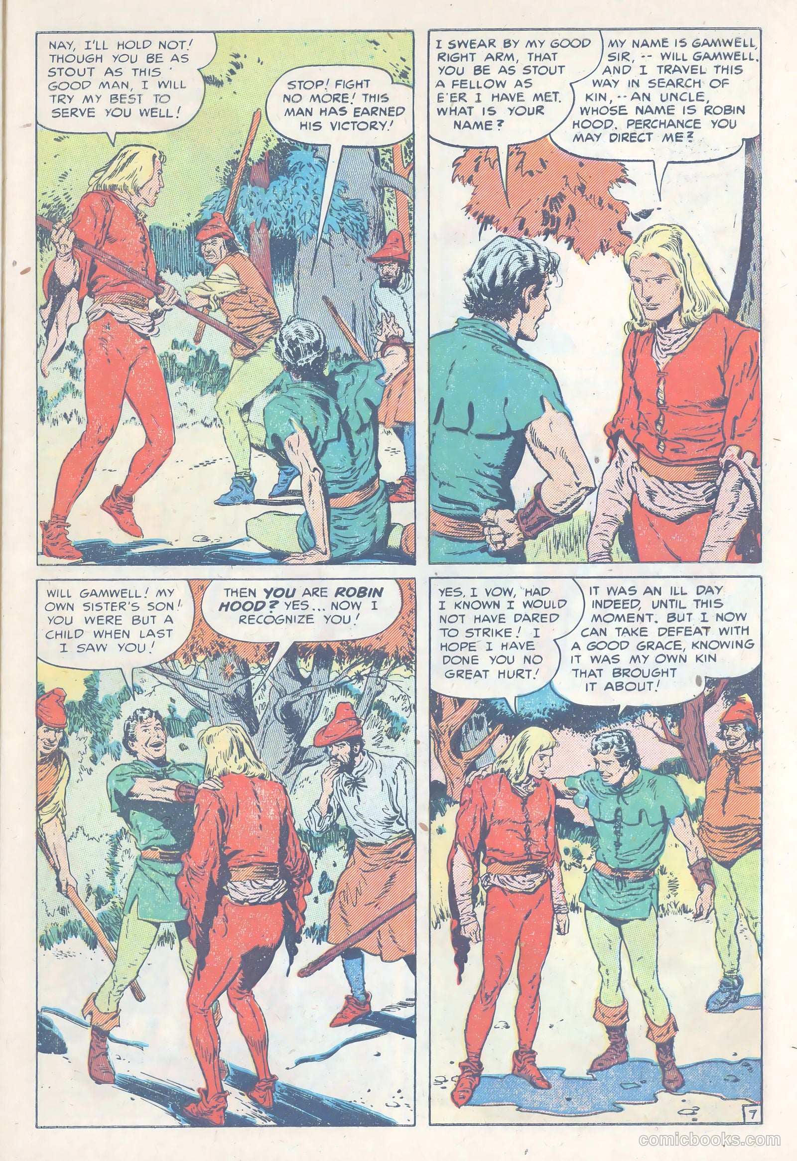 The Adventures of Robin Hood #2 (1956) — page 9 of 36