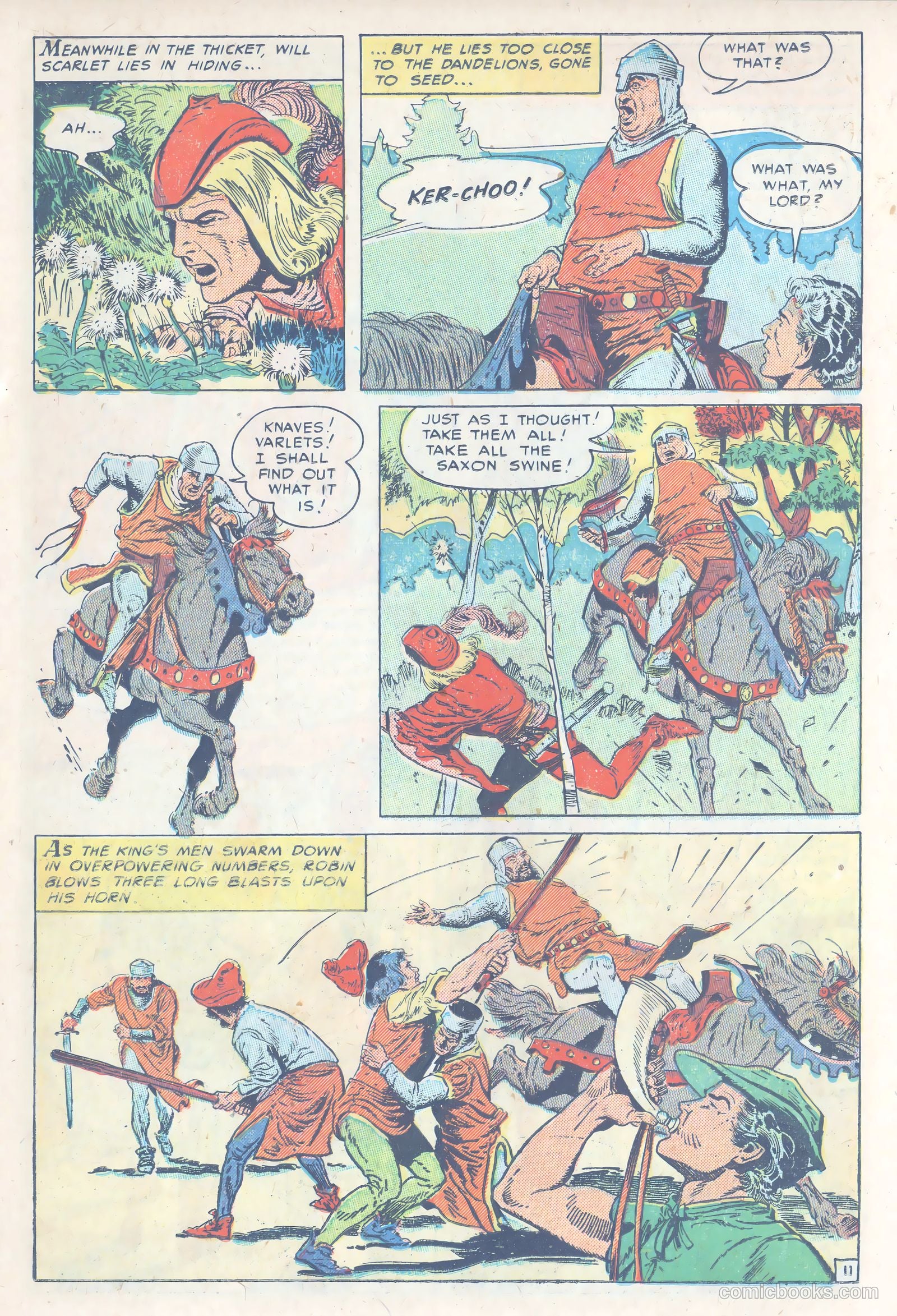 The Adventures of Robin Hood #2 (1956) — page 13 of 36