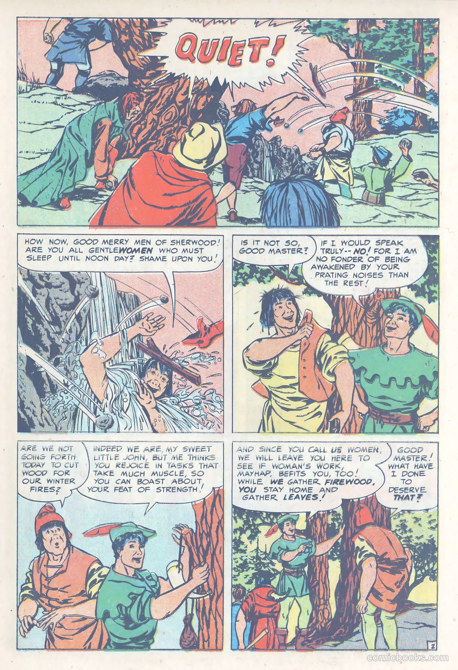 The Adventures of Robin Hood #2 (1956) — page 17 of 36
