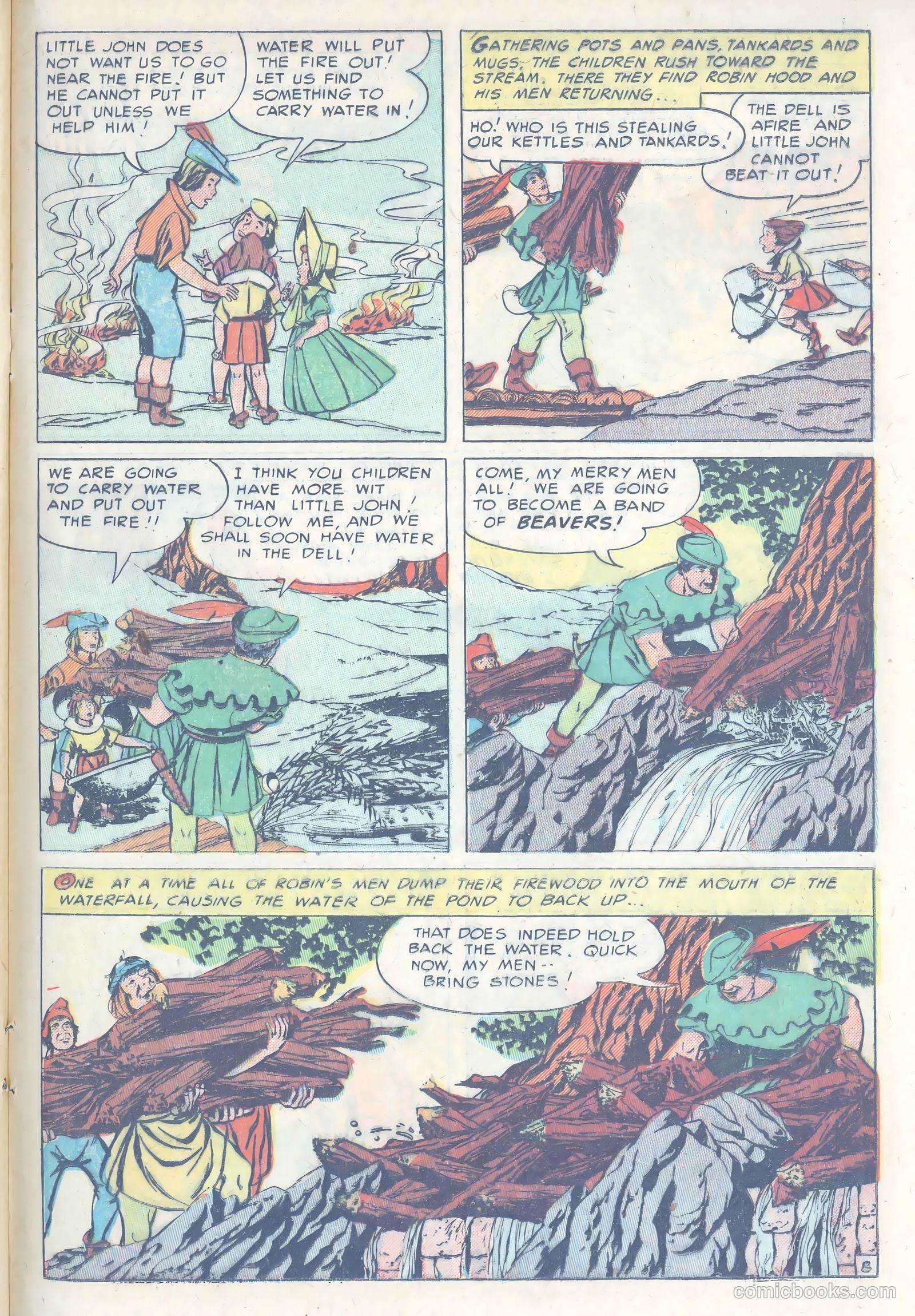 The Adventures of Robin Hood #2 (1956) — page 23 of 36