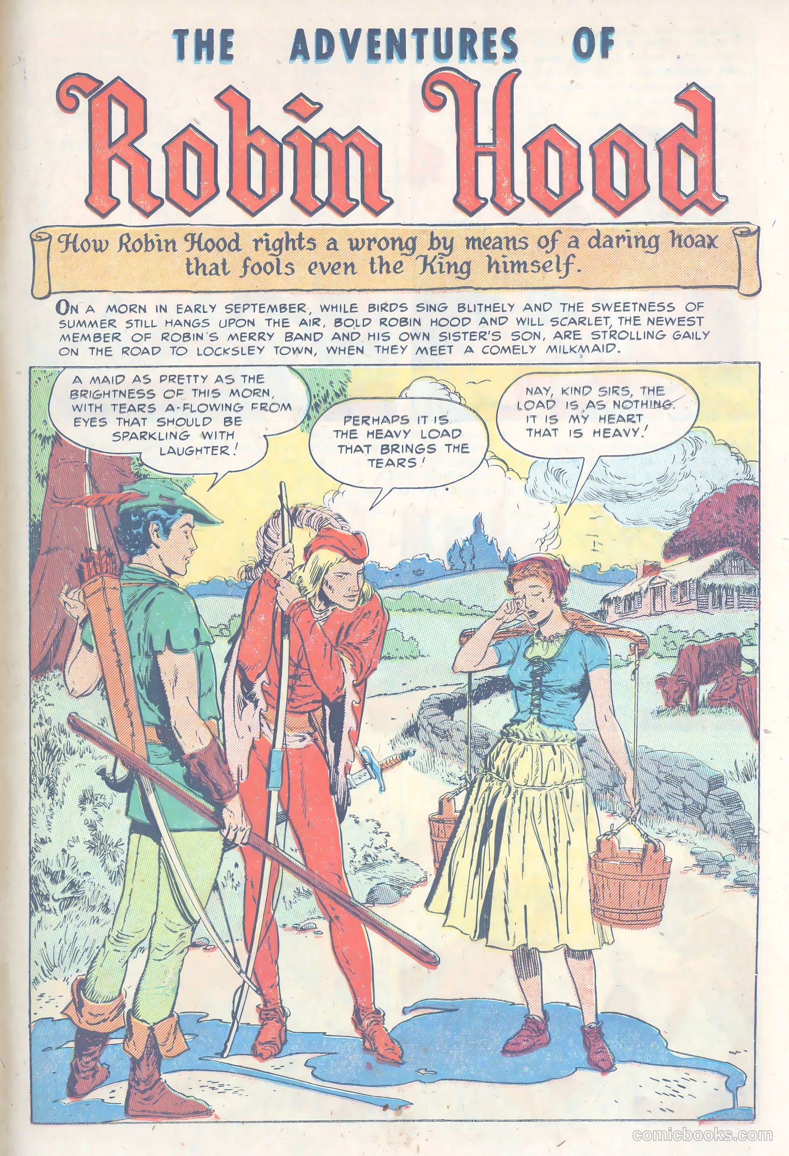 The Adventures of Robin Hood #2 (1956) — page 25 of 36