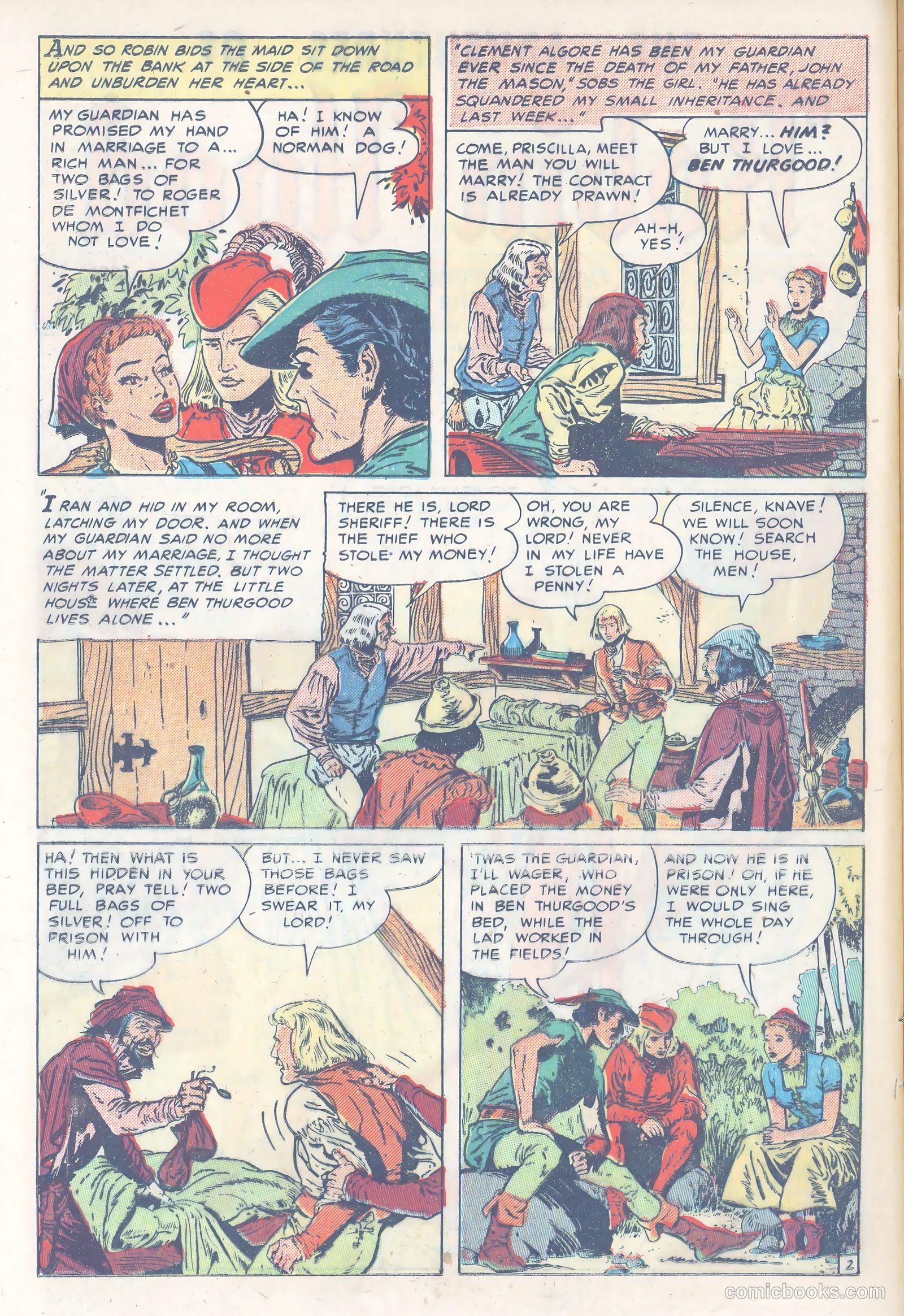 The Adventures of Robin Hood #2 (1956) — page 26 of 36