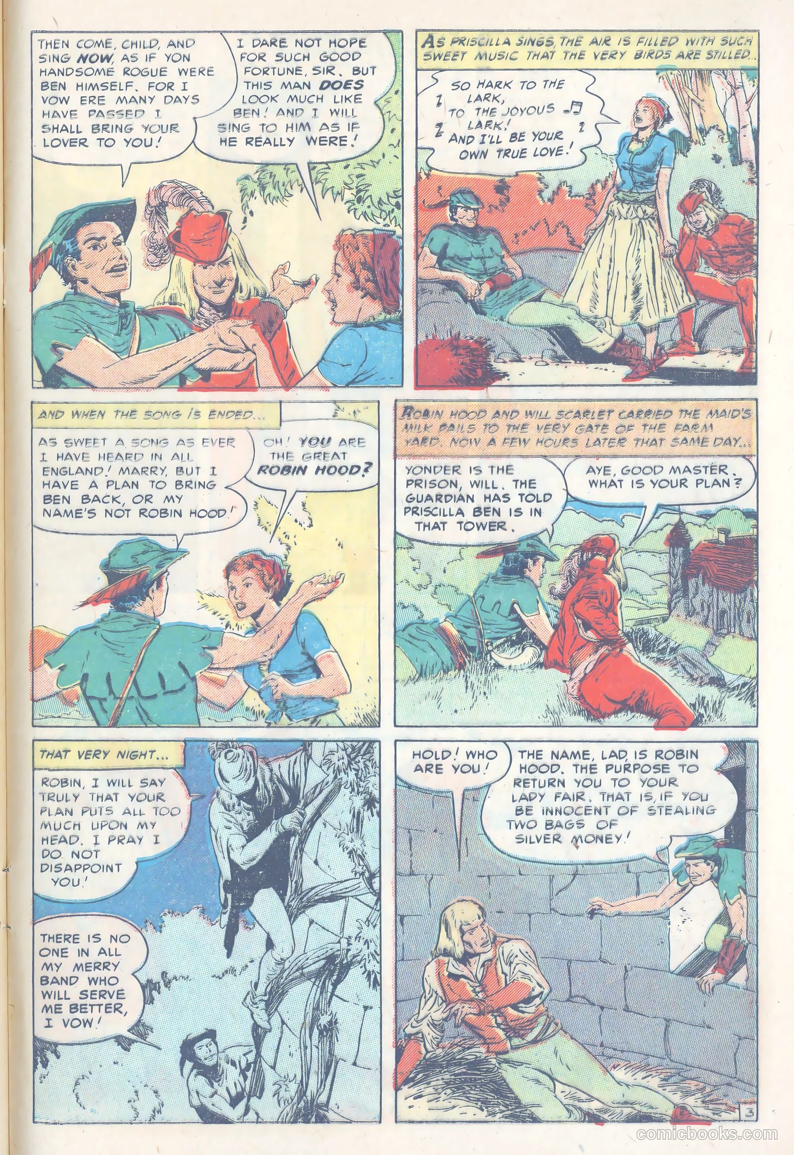 The Adventures of Robin Hood #2 (1956) — page 27 of 36