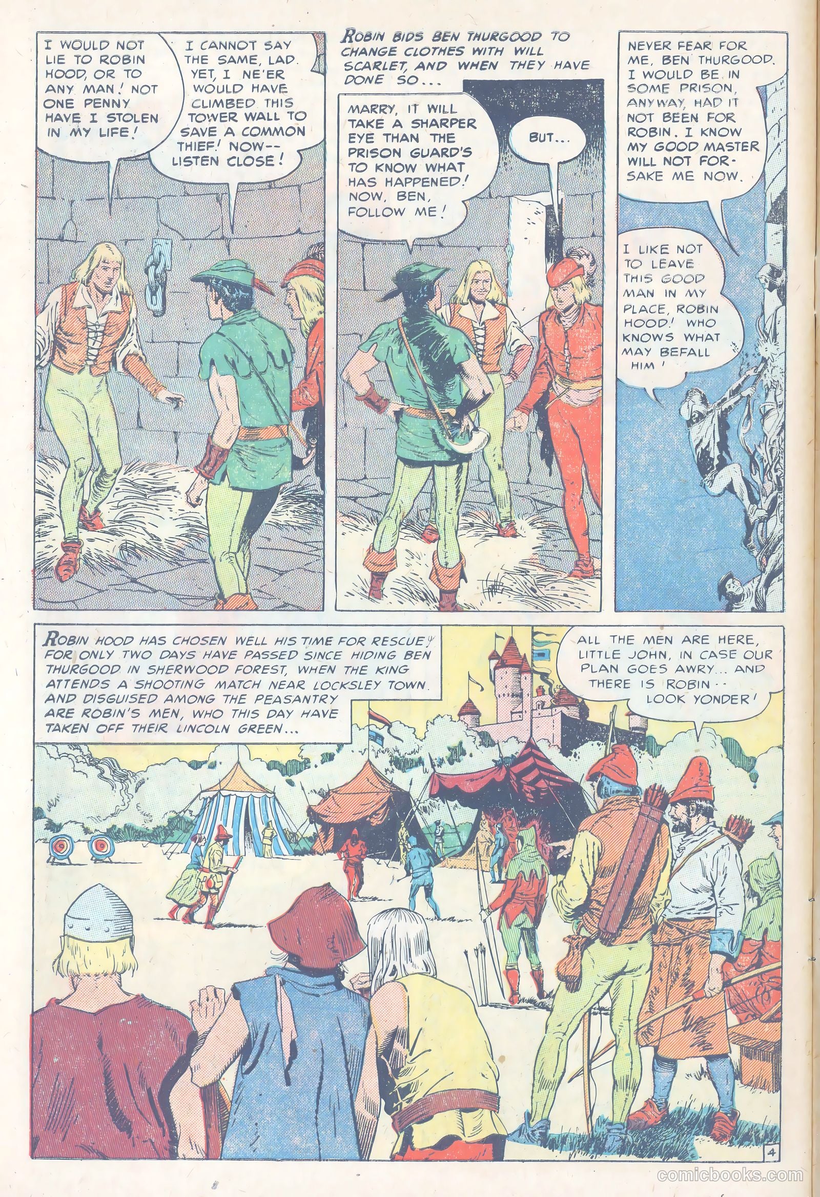 The Adventures of Robin Hood #2 (1956) — page 28 of 36