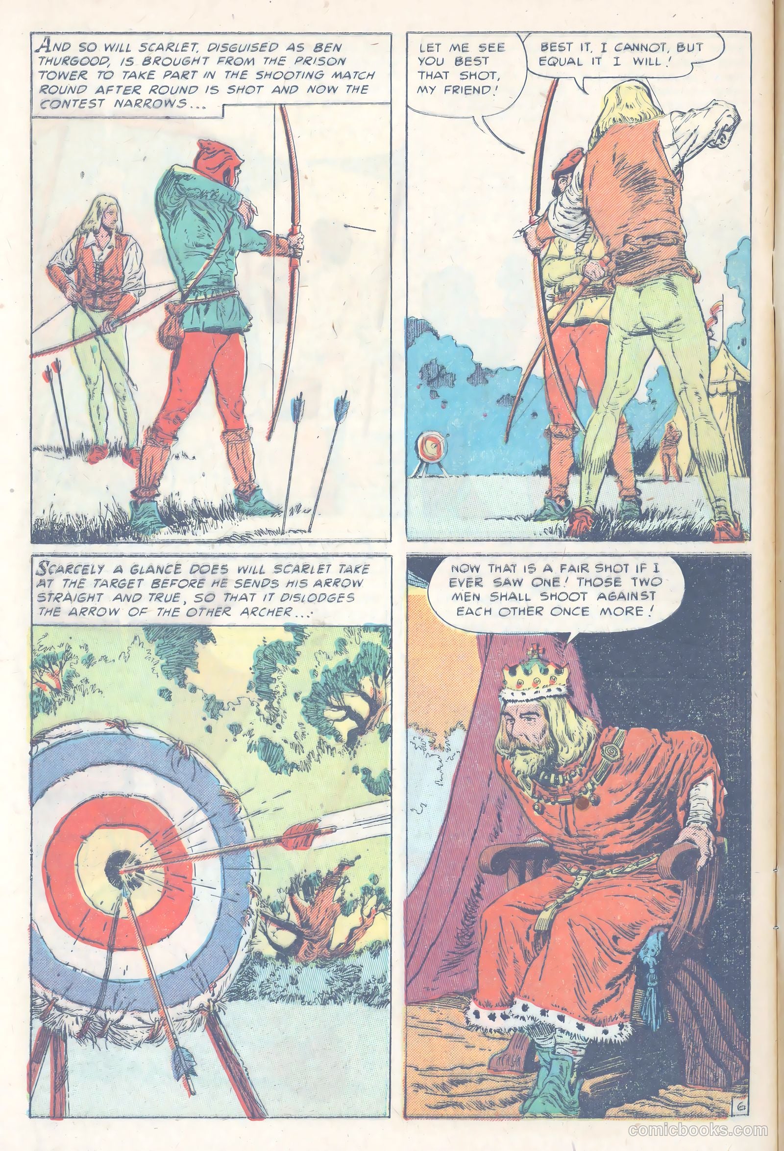 The Adventures of Robin Hood #2 (1956) — page 30 of 36