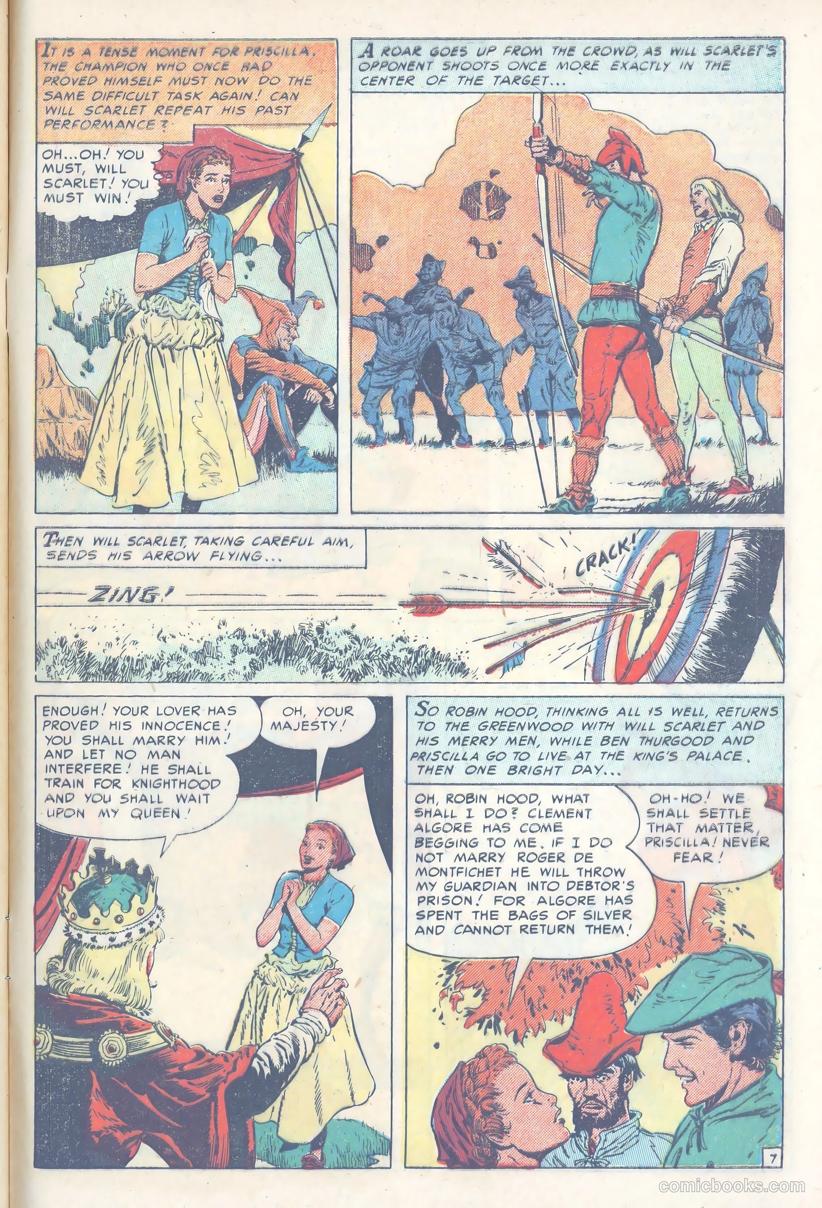 The Adventures of Robin Hood #2 (1956) — page 31 of 36