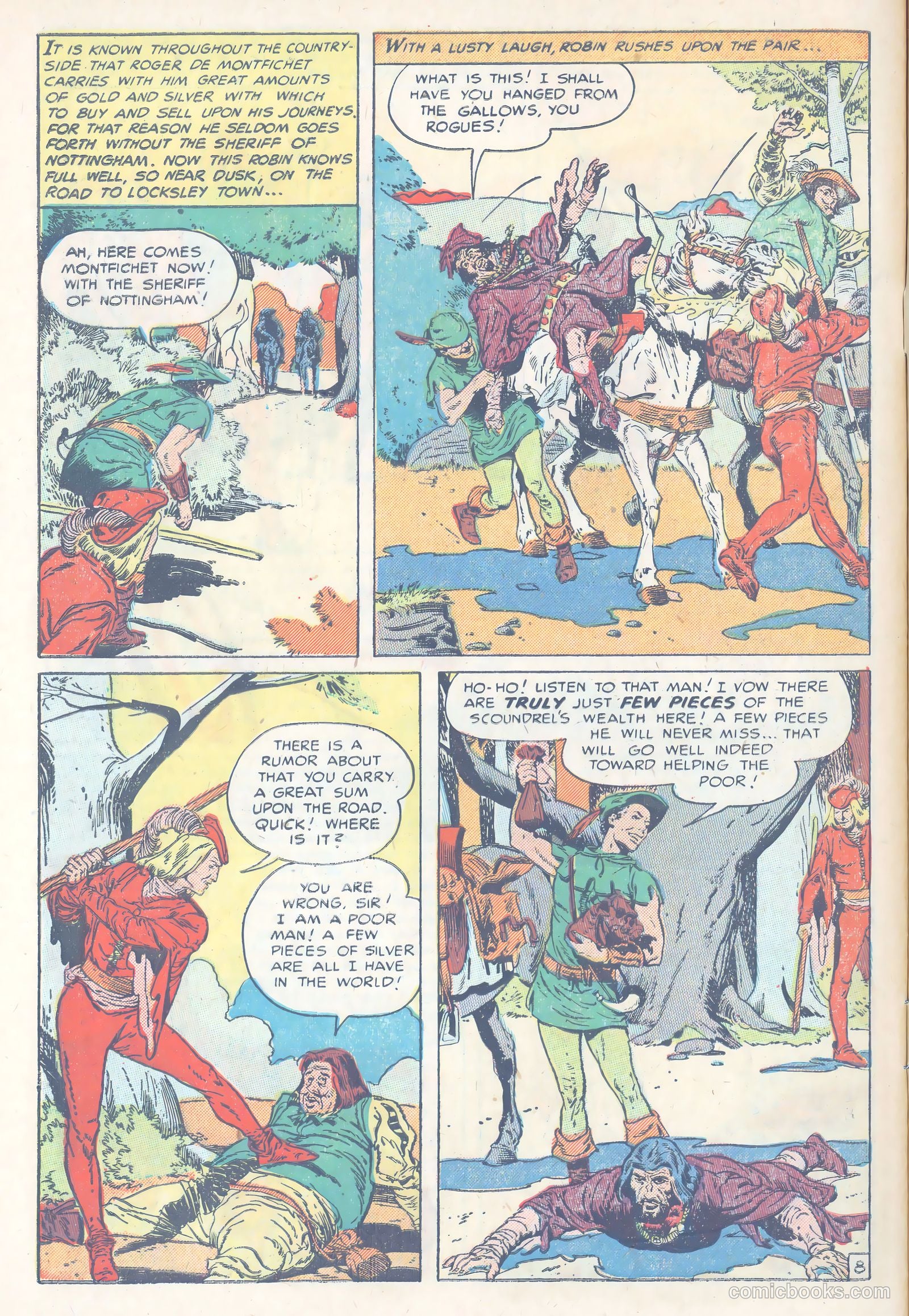 The Adventures of Robin Hood #2 (1956) — page 32 of 36