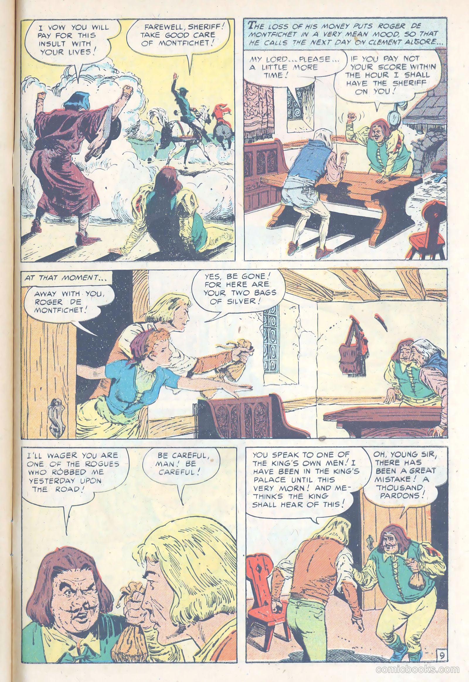 The Adventures of Robin Hood #2 (1956) — page 33 of 36