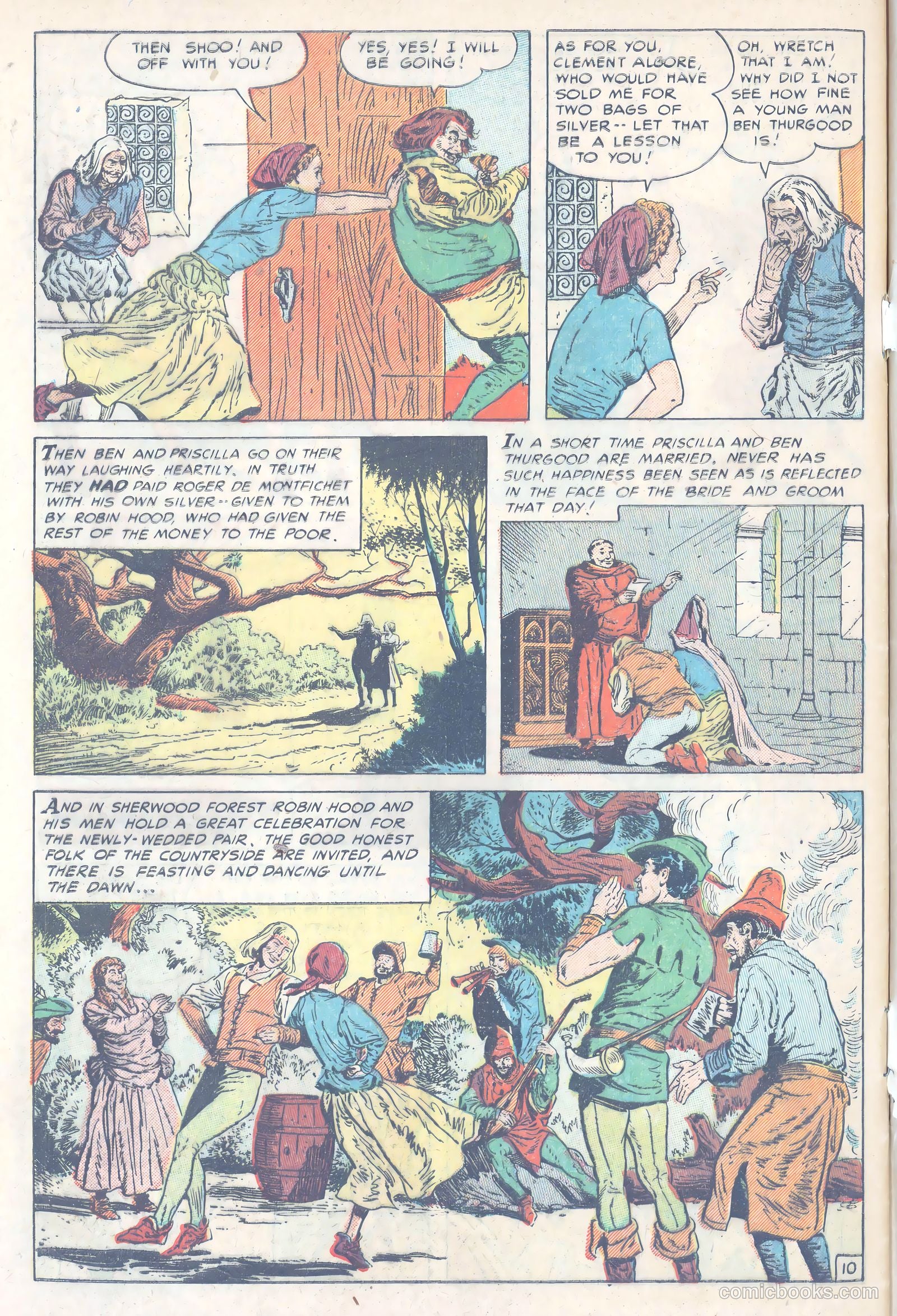 The Adventures of Robin Hood #2 (1956) — page 34 of 36
