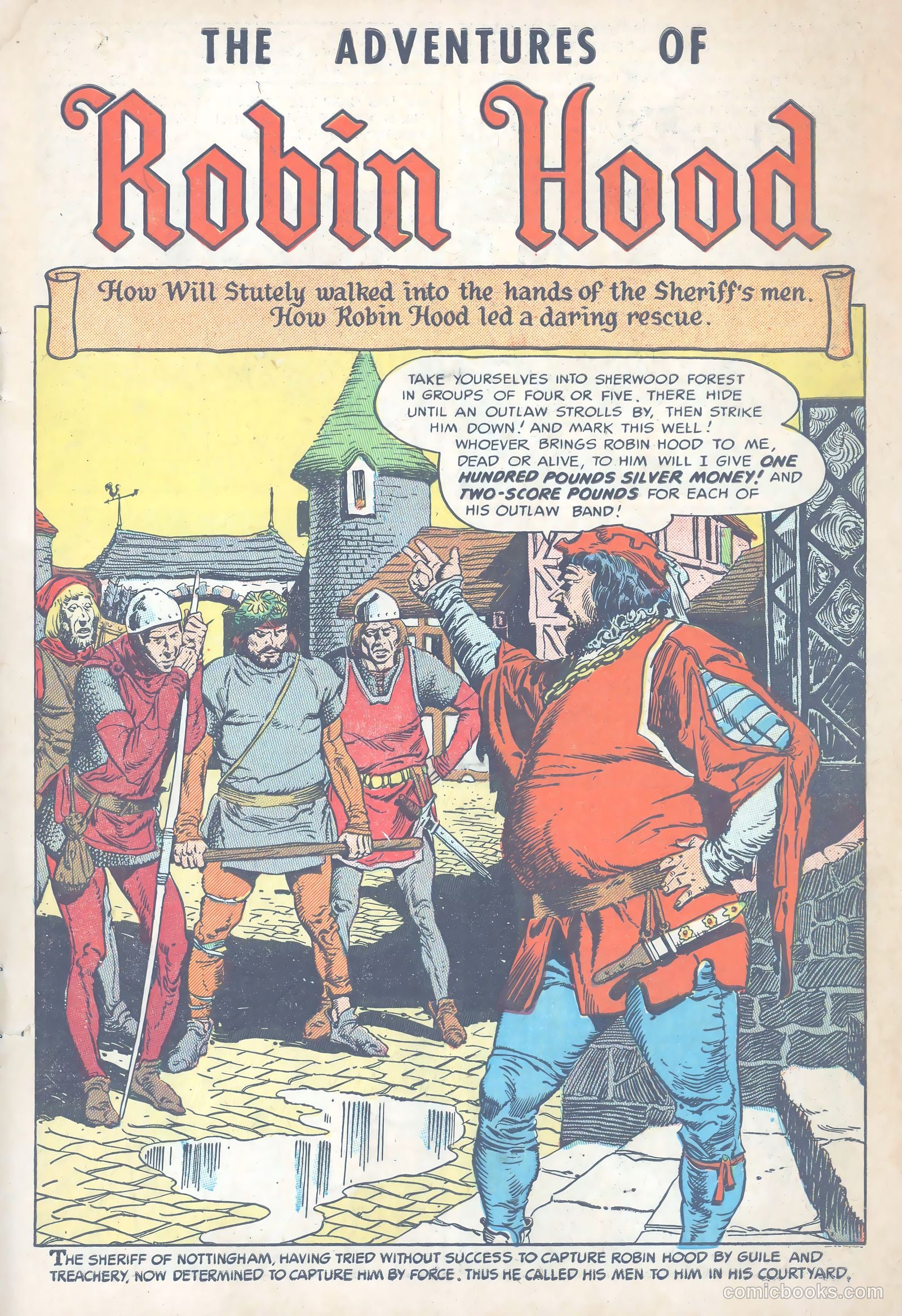 The Adventures of Robin Hood #5 (1956) — page 3 of 36