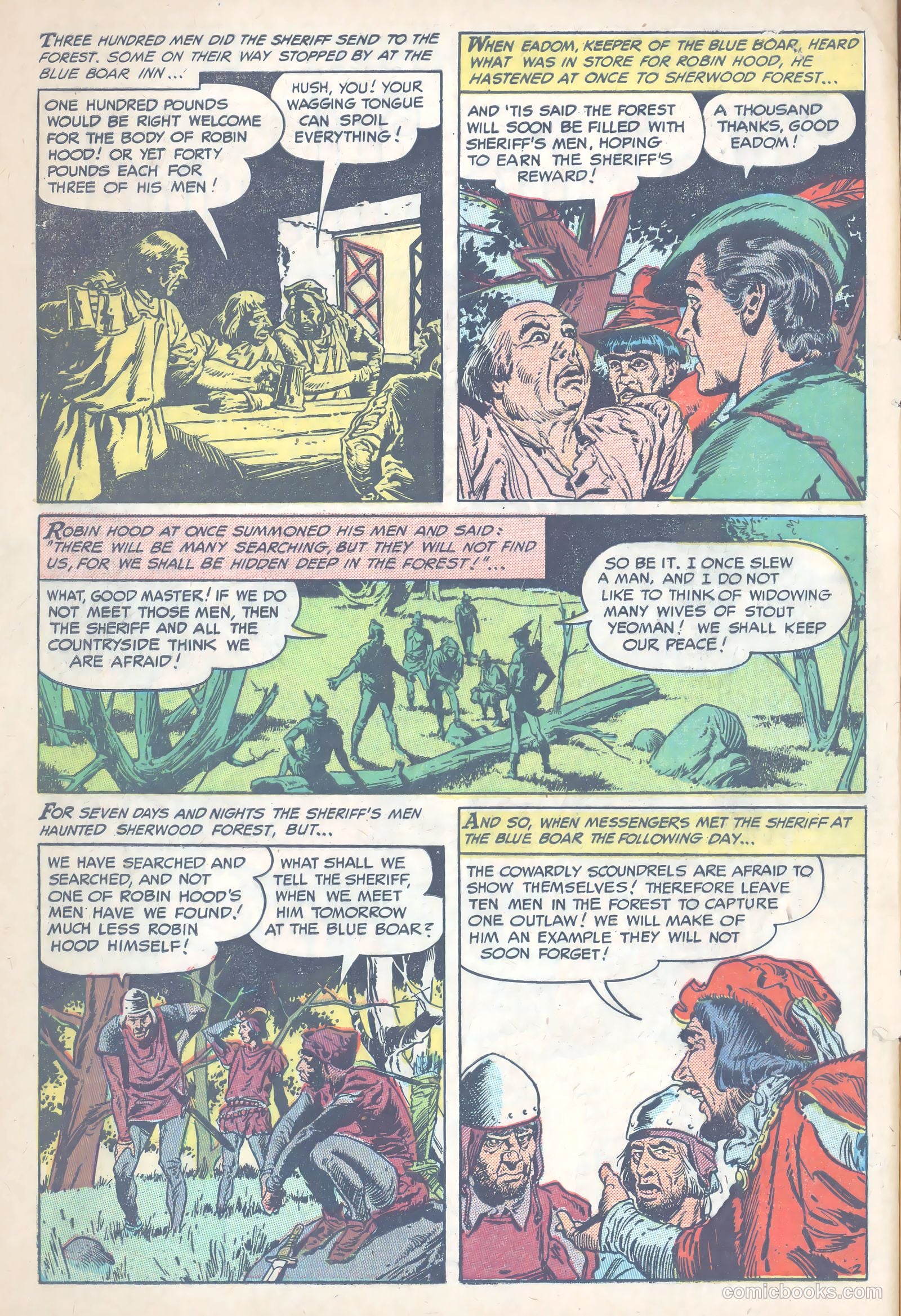 The Adventures of Robin Hood #5 (1956) — page 4 of 36