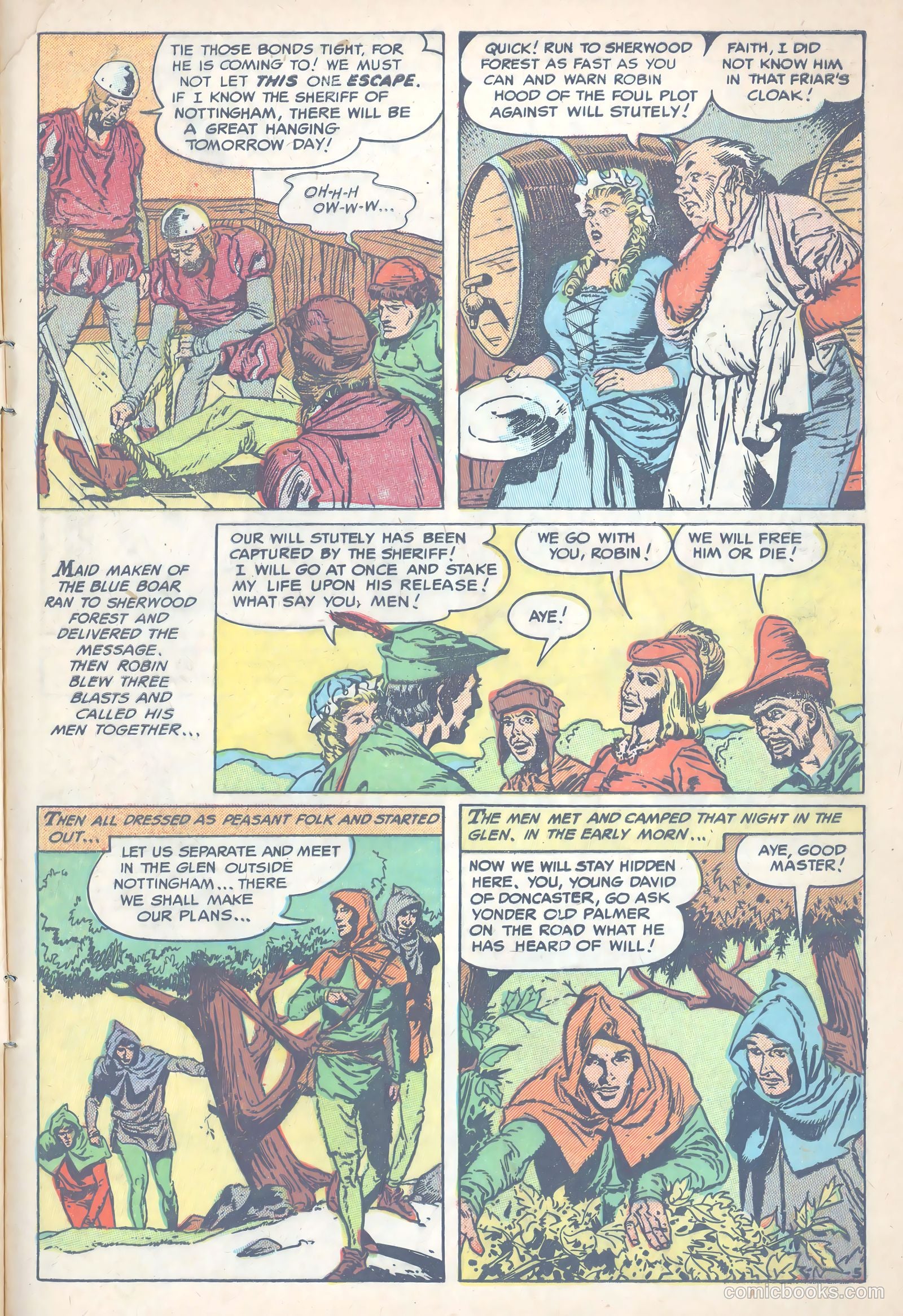 The Adventures of Robin Hood #5 (1956) — page 7 of 36