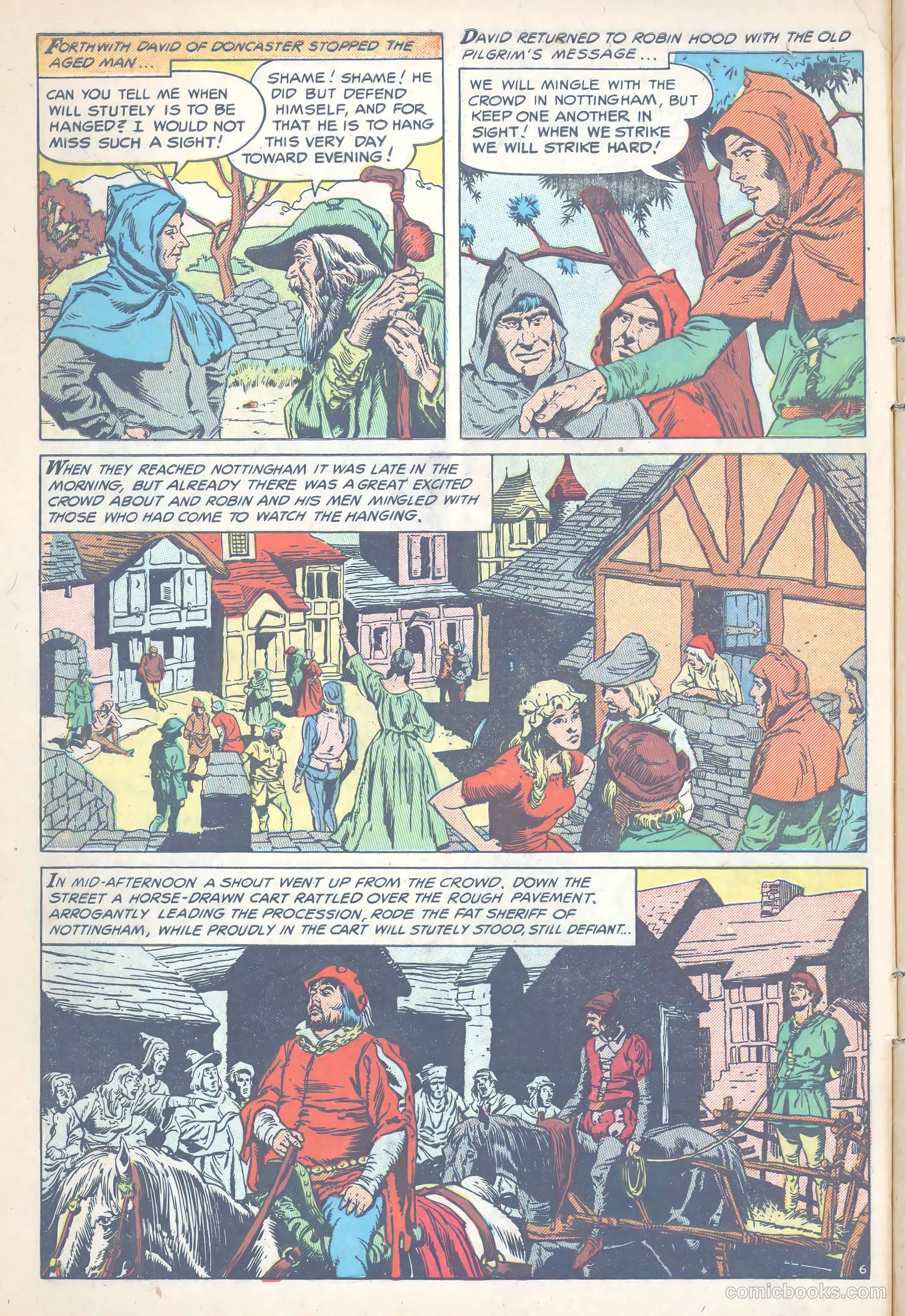 The Adventures of Robin Hood #5 (1956) — page 8 of 36