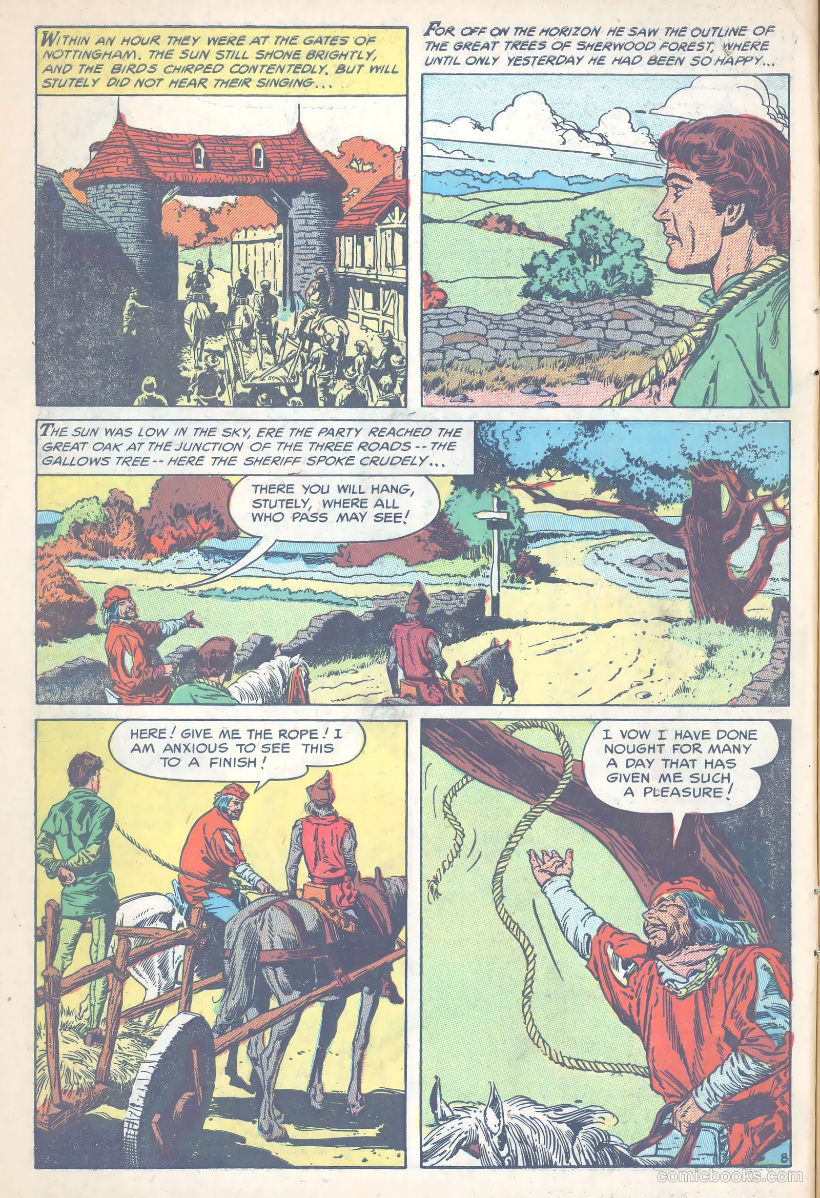 The Adventures of Robin Hood #5 (1956) — page 10 of 36