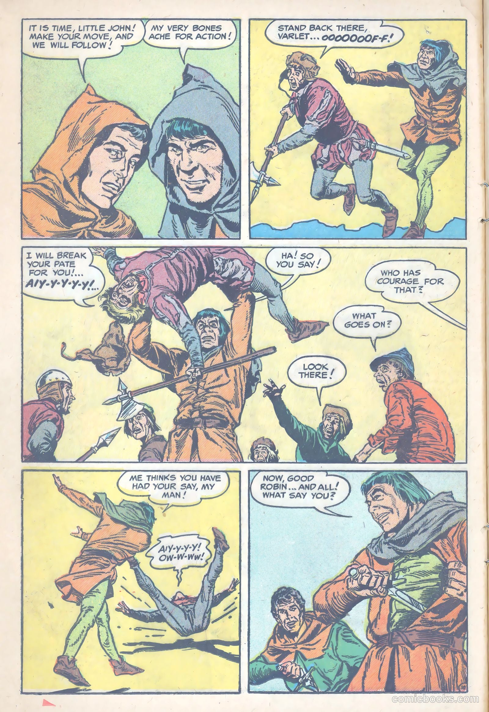 The Adventures of Robin Hood #5 (1956) — page 12 of 36