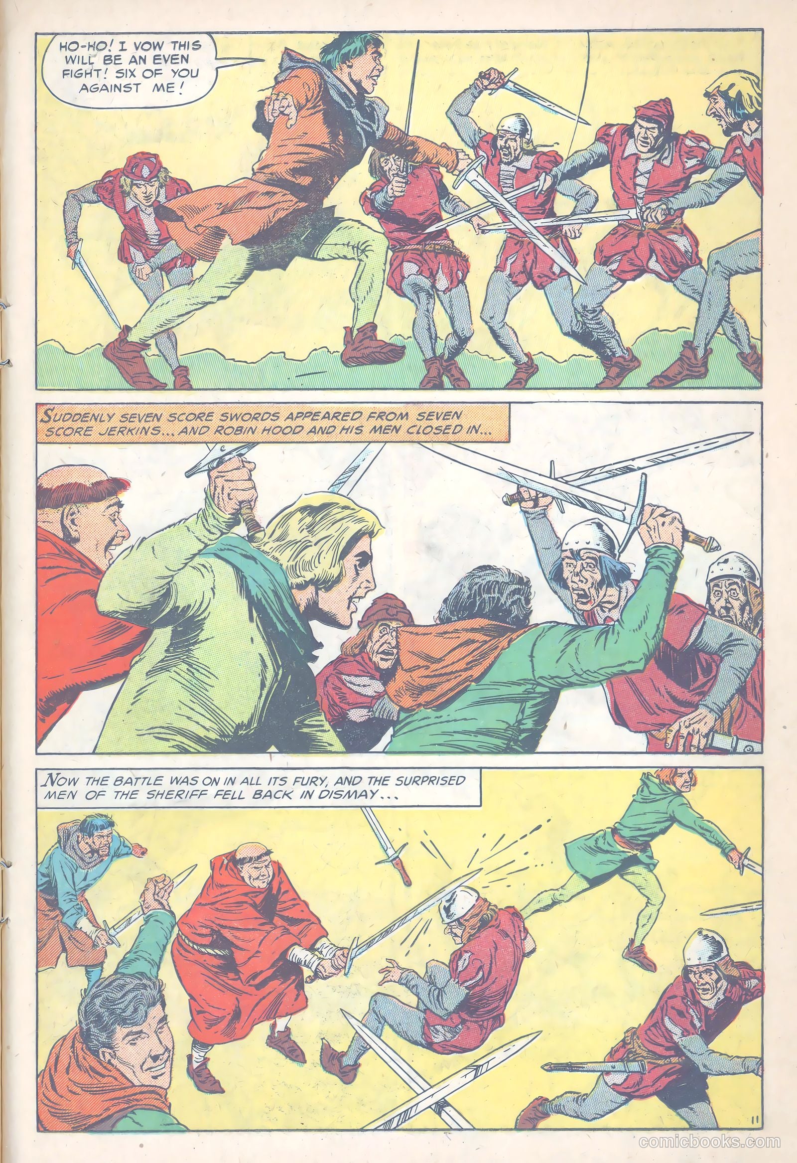 The Adventures of Robin Hood #5 (1956) — page 13 of 36