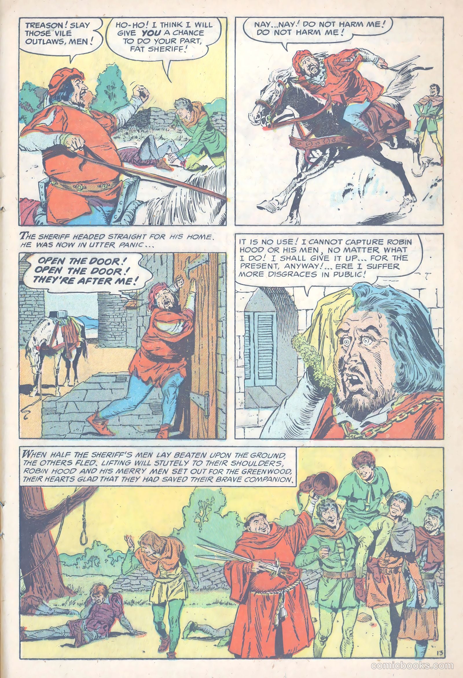 The Adventures of Robin Hood #5 (1956) — page 15 of 36
