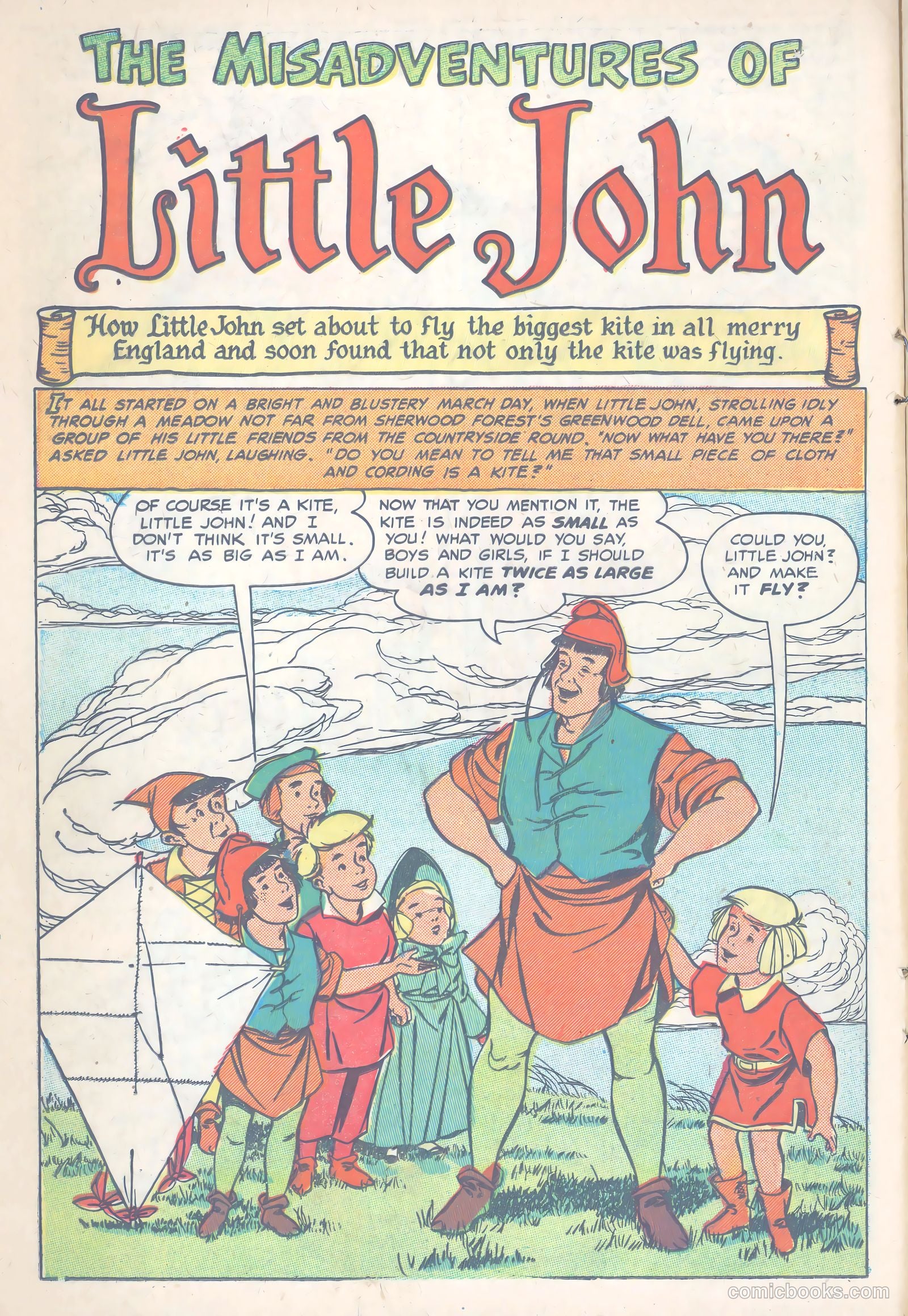 The Adventures of Robin Hood #5 (1956) — page 16 of 36