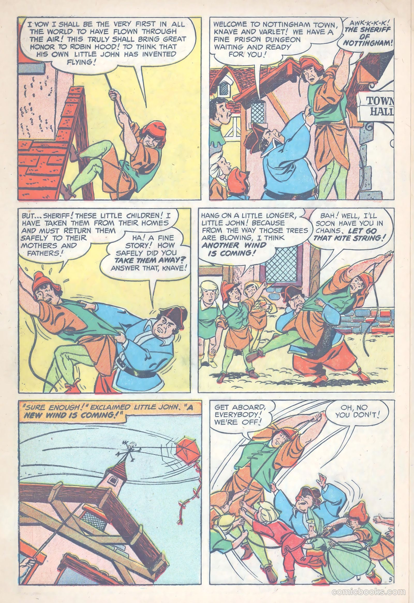 The Adventures of Robin Hood #5 (1956) — page 20 of 36